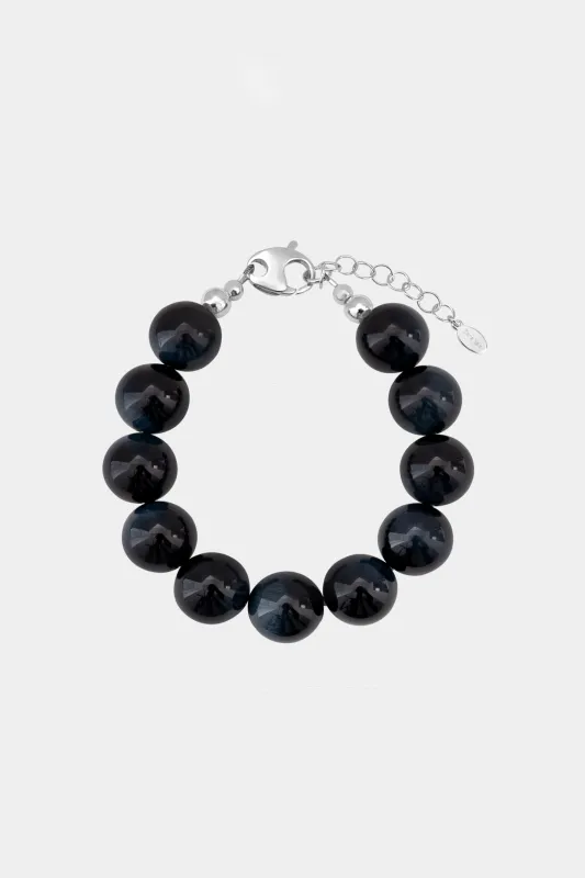 Yona Bracelet, Dark Blue Tiger's Eye sold by Kara Yoo