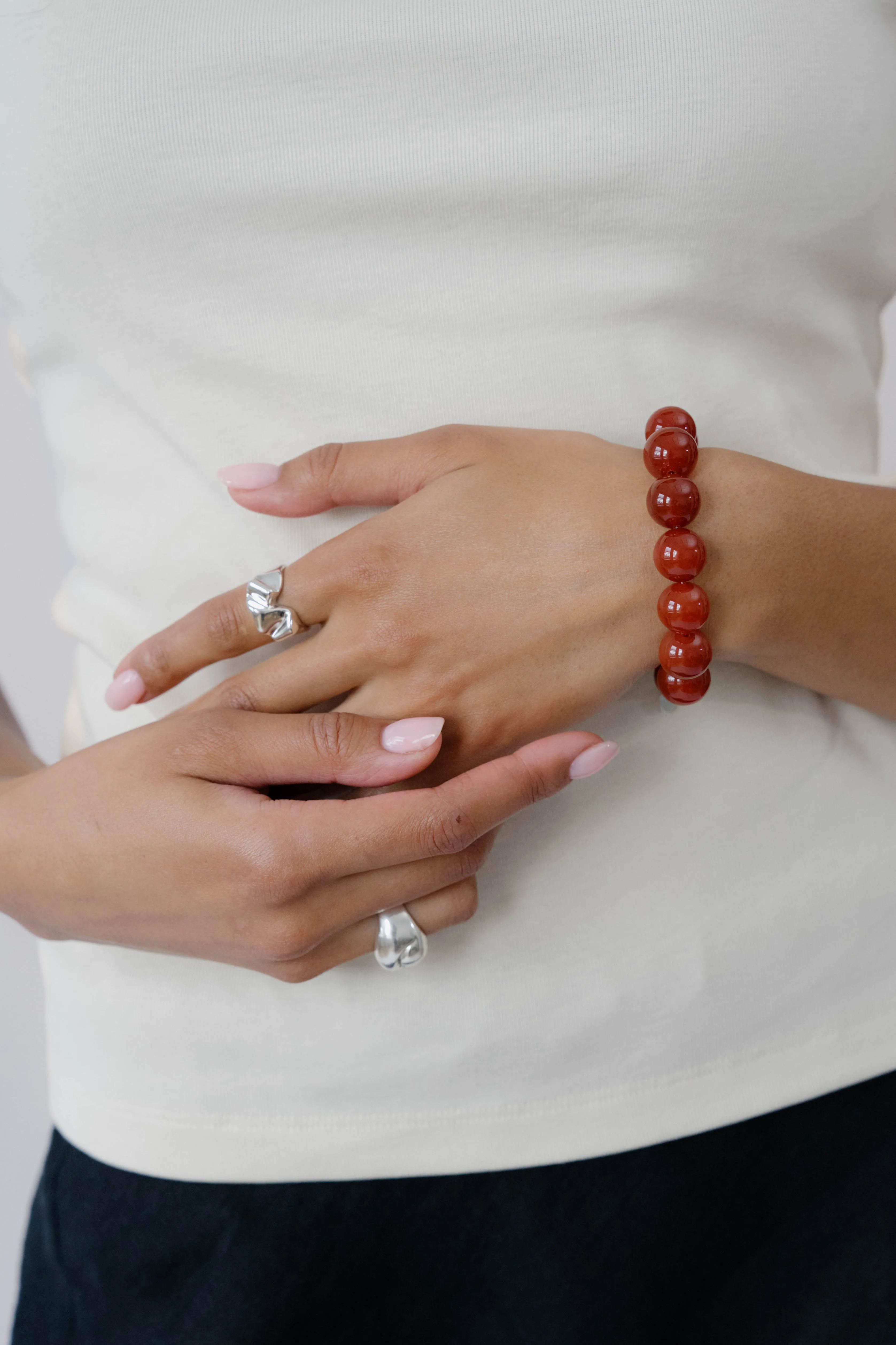 Yona Bracelet, Carnelian sold by Kara Yoo product image thumbnail 2