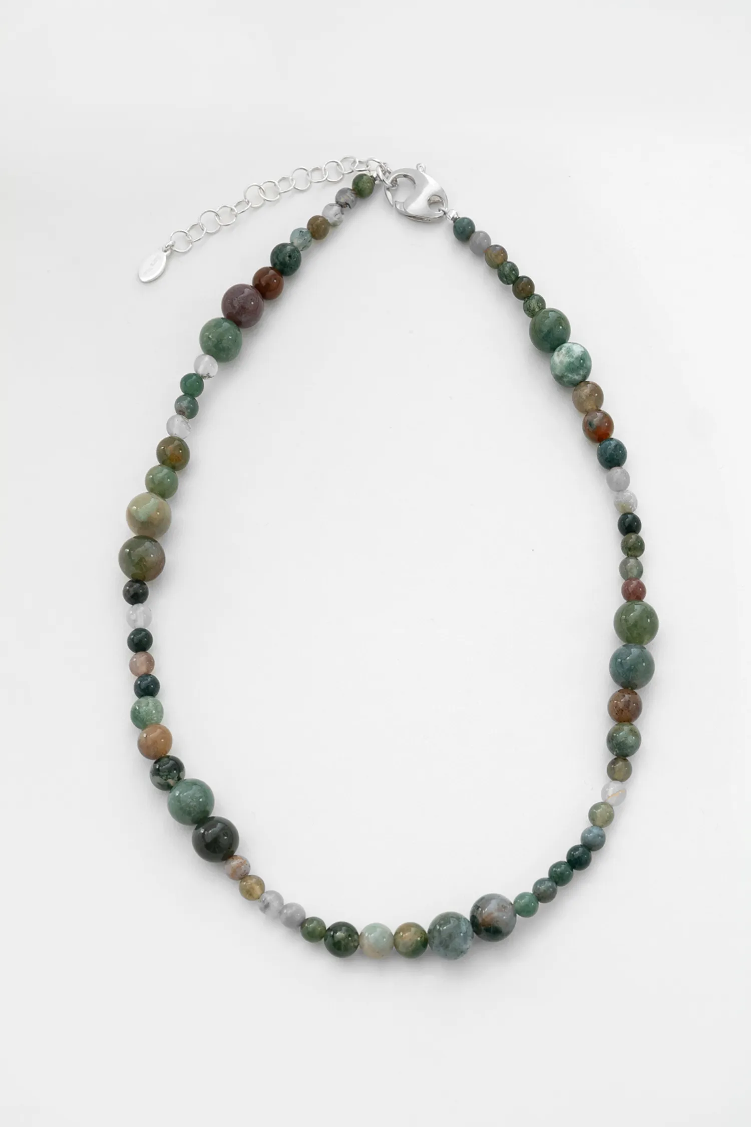 Avery Necklace, River Jasper sold by Kara Yoo
