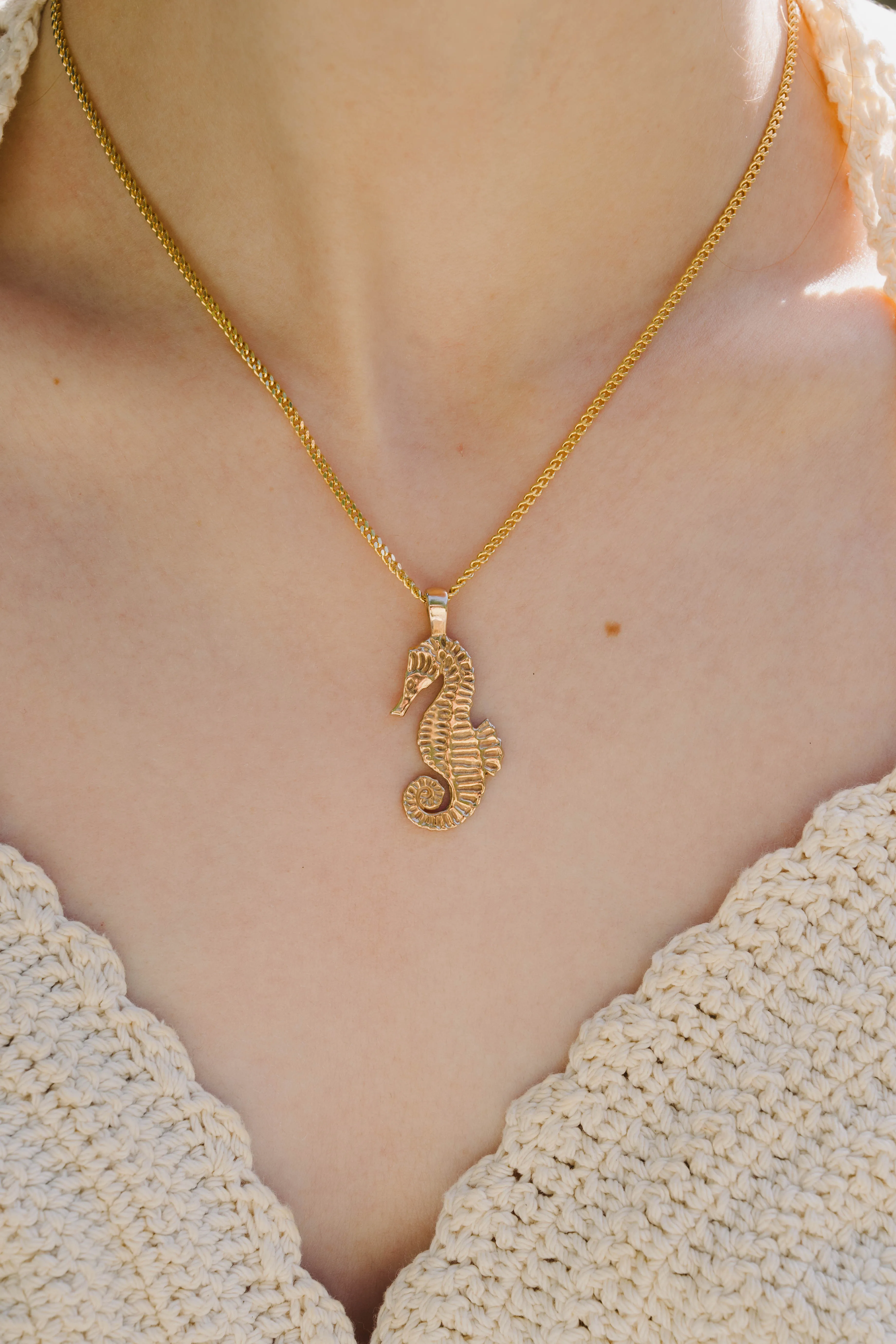Seahorse Necklace sold by Kara Yoo product image thumbnail 2