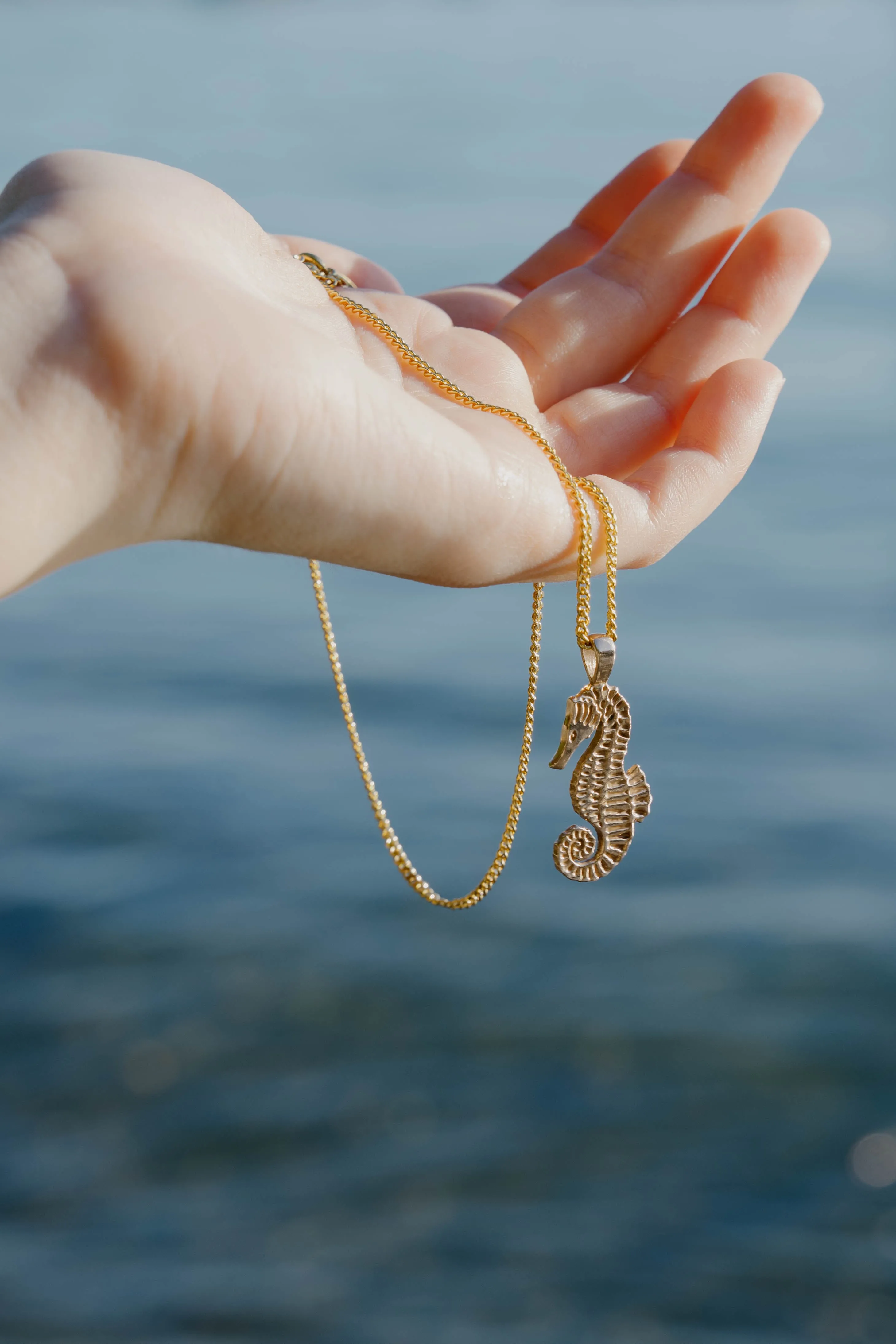 Seahorse Necklace sold by Kara Yoo product image thumbnail 4