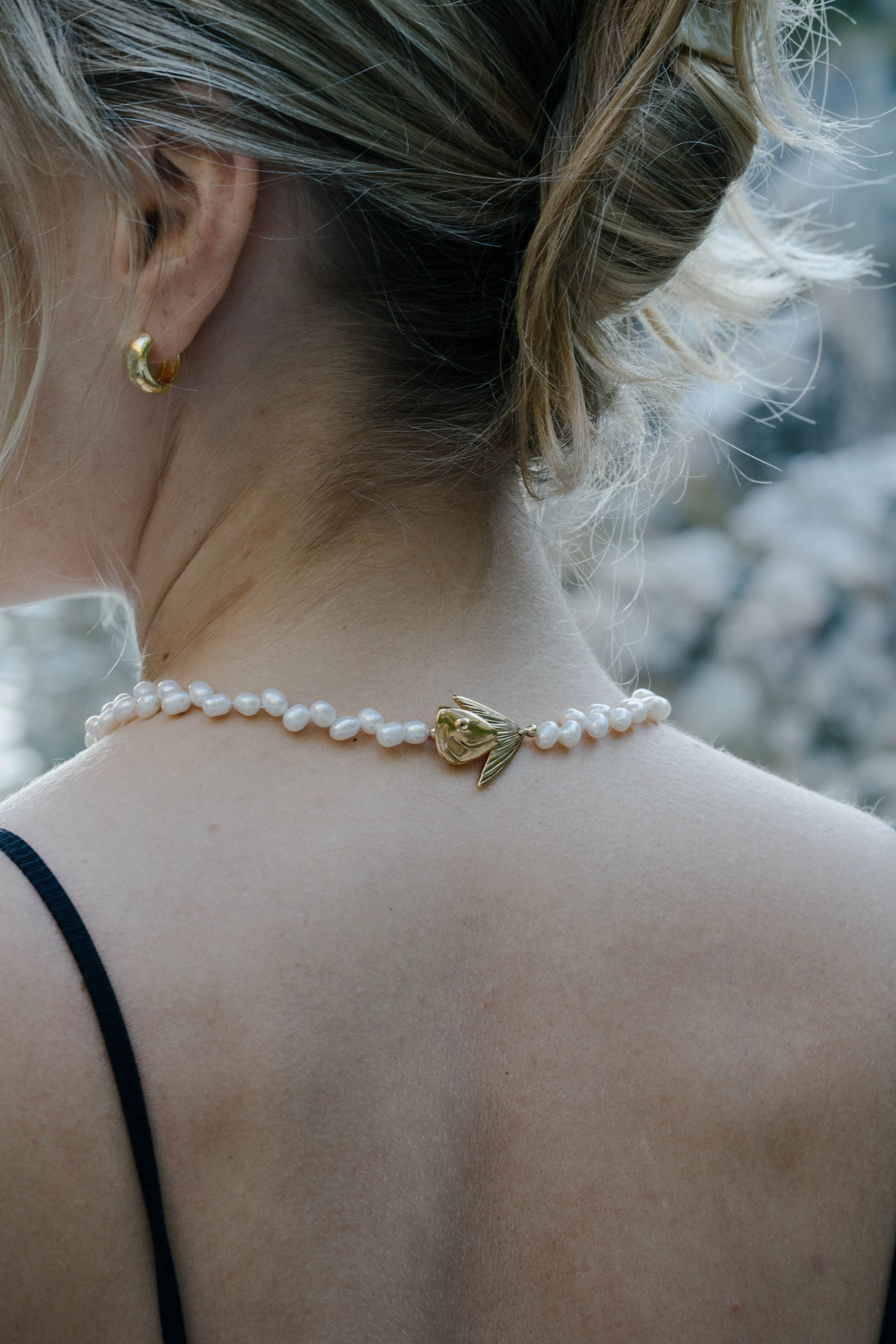 Fishbone Necklace sold by Kara Yoo product image thumbnail 2