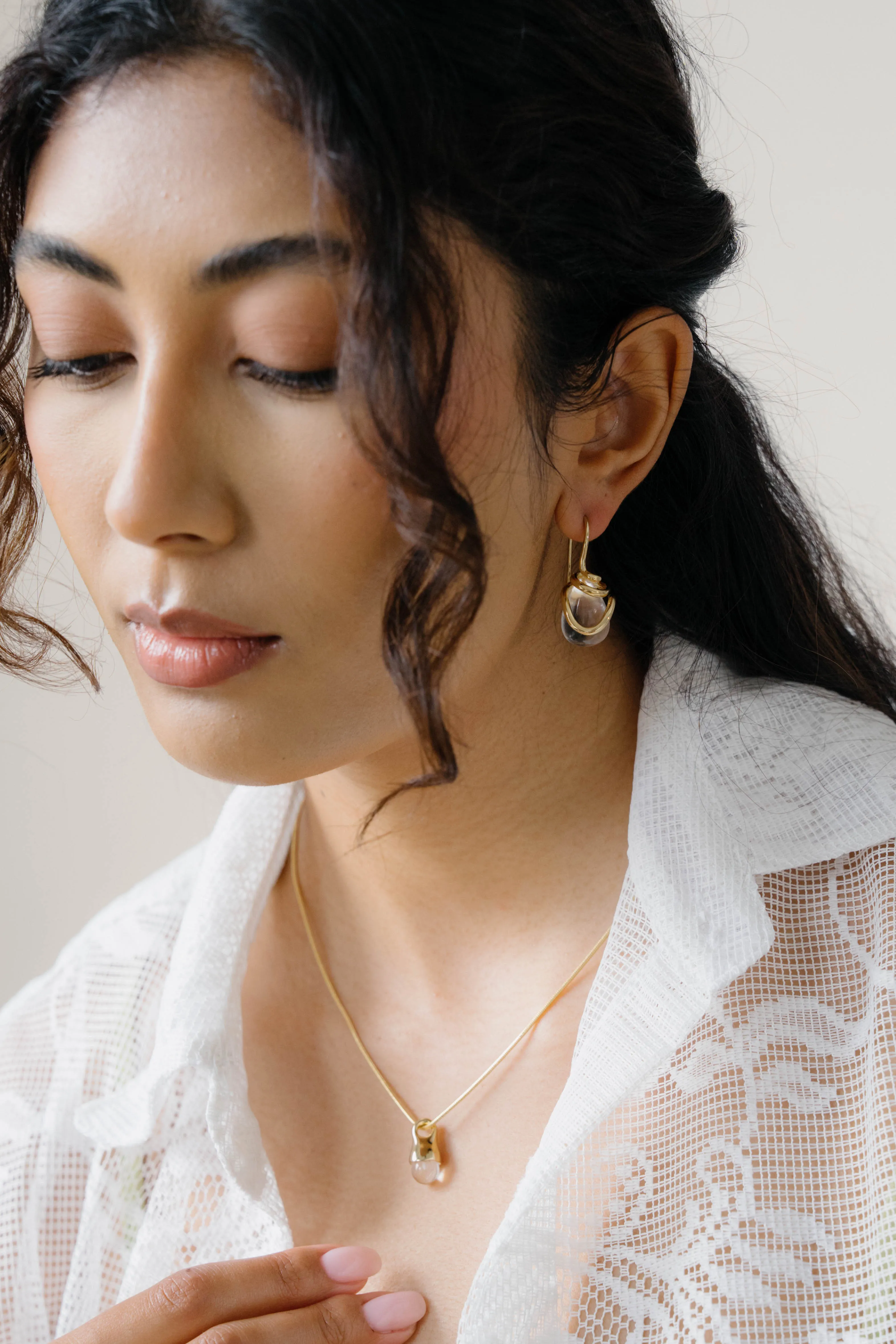 Cleo Earrings sold by Kara Yoo product image thumbnail 2