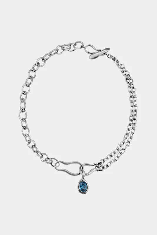 Ramona Necklace + Ami Charm sold by Kara Yoo