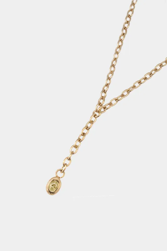 Ami Lariat Necklace made by Kara Yoo