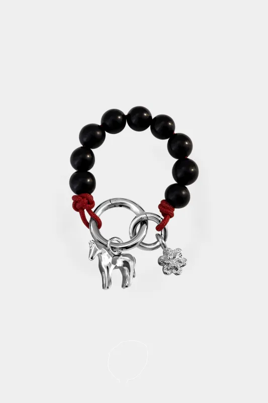 PRESALE: Lunar Horse Beaded Bag Loop sold by Kara Yoo