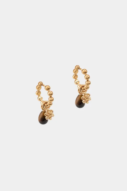 Sera Charm Hoops made by Kara Yoo