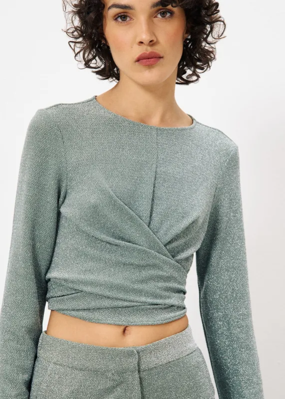 Top ABIGAIL Turquoise sold by FRNCH