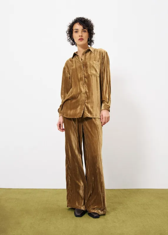 Chemise CARLA Champagne sold by FRNCH