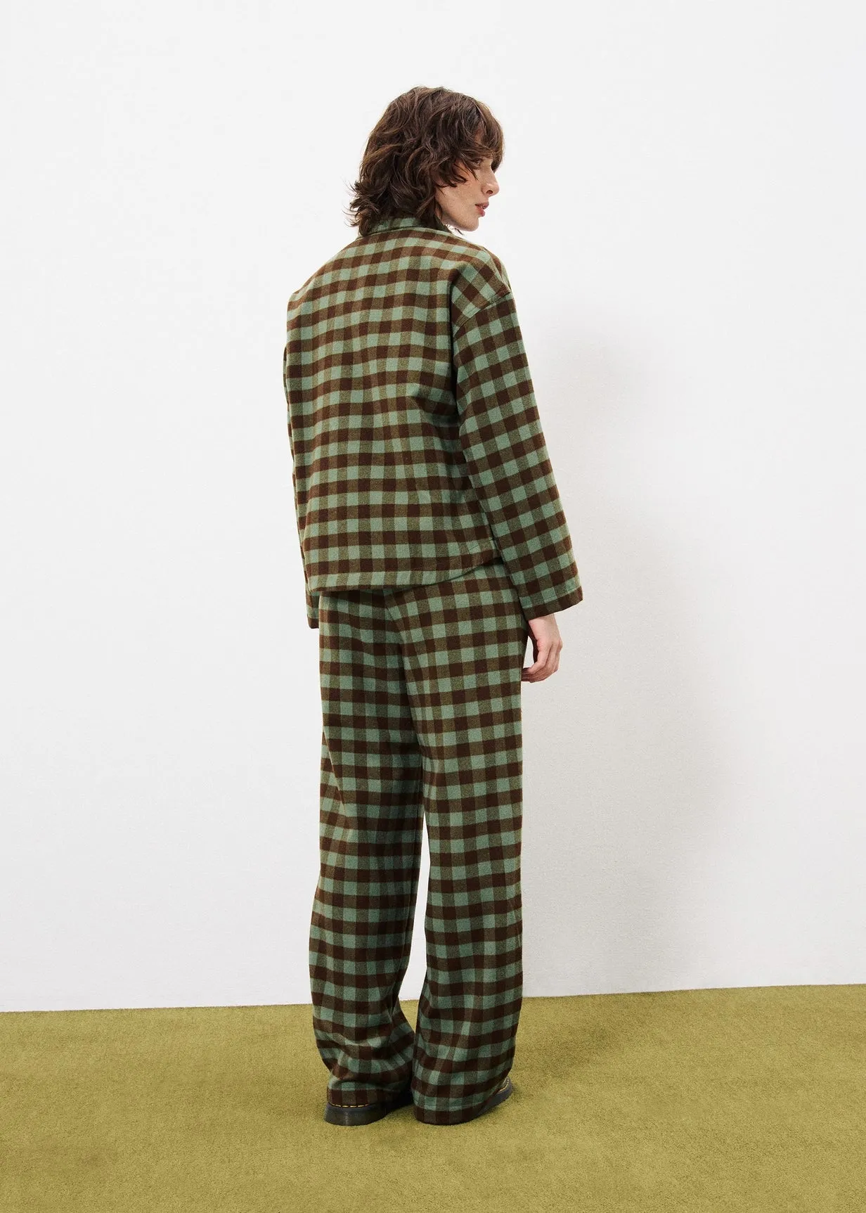 Blouse SOLAINE Sauge sold by FRNCH product image thumbnail 3