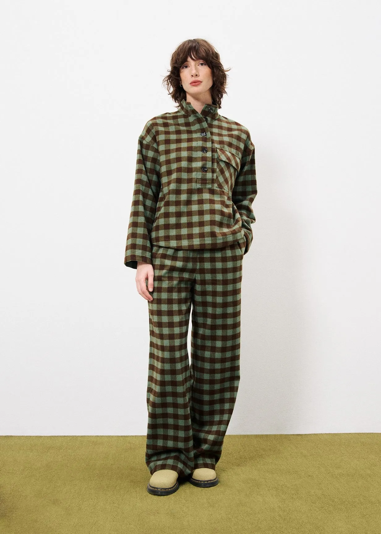 Blouse SOLAINE Sauge sold by FRNCH