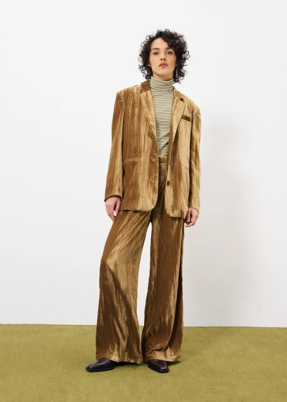 Blazer SAMIRA Champagne sold by FRNCH