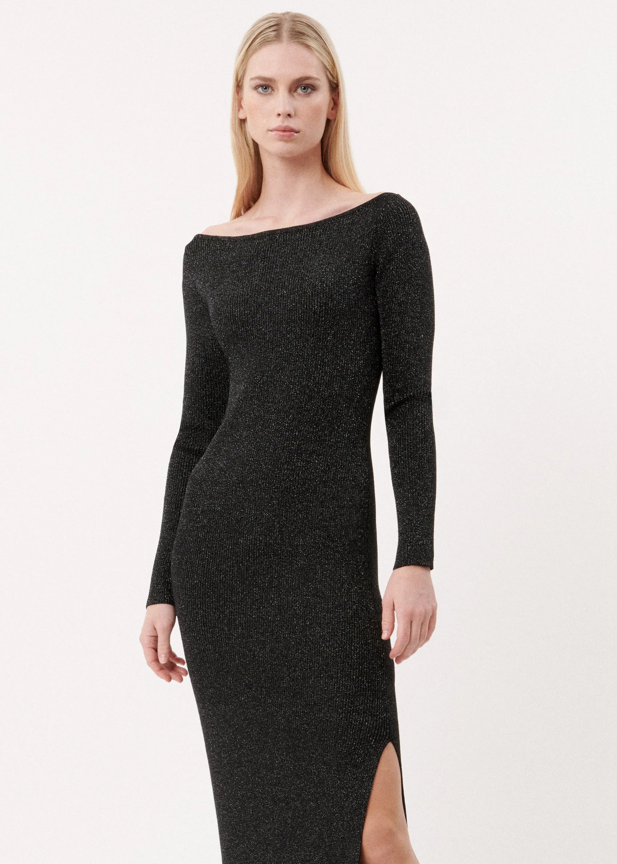 ROBE BROOKE NOIR BRILLANT sold by FRNCH product image thumbnail 2