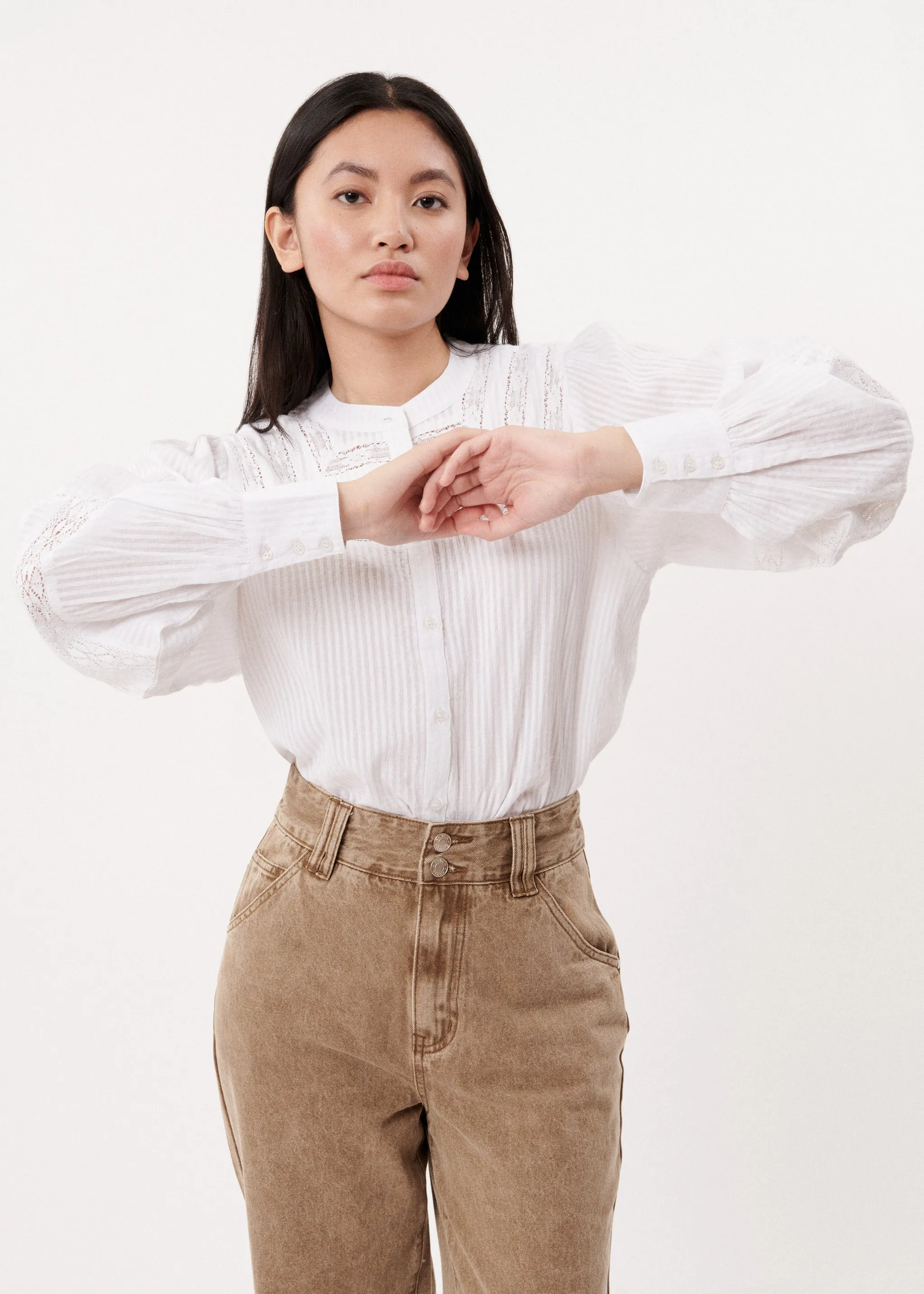 CHEMISE ROXY BLANC sold by FRNCH product image thumbnail 5