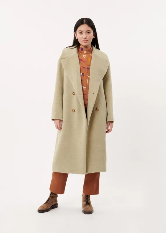 MANTEAU SANTI OLIVE sold by FRNCH