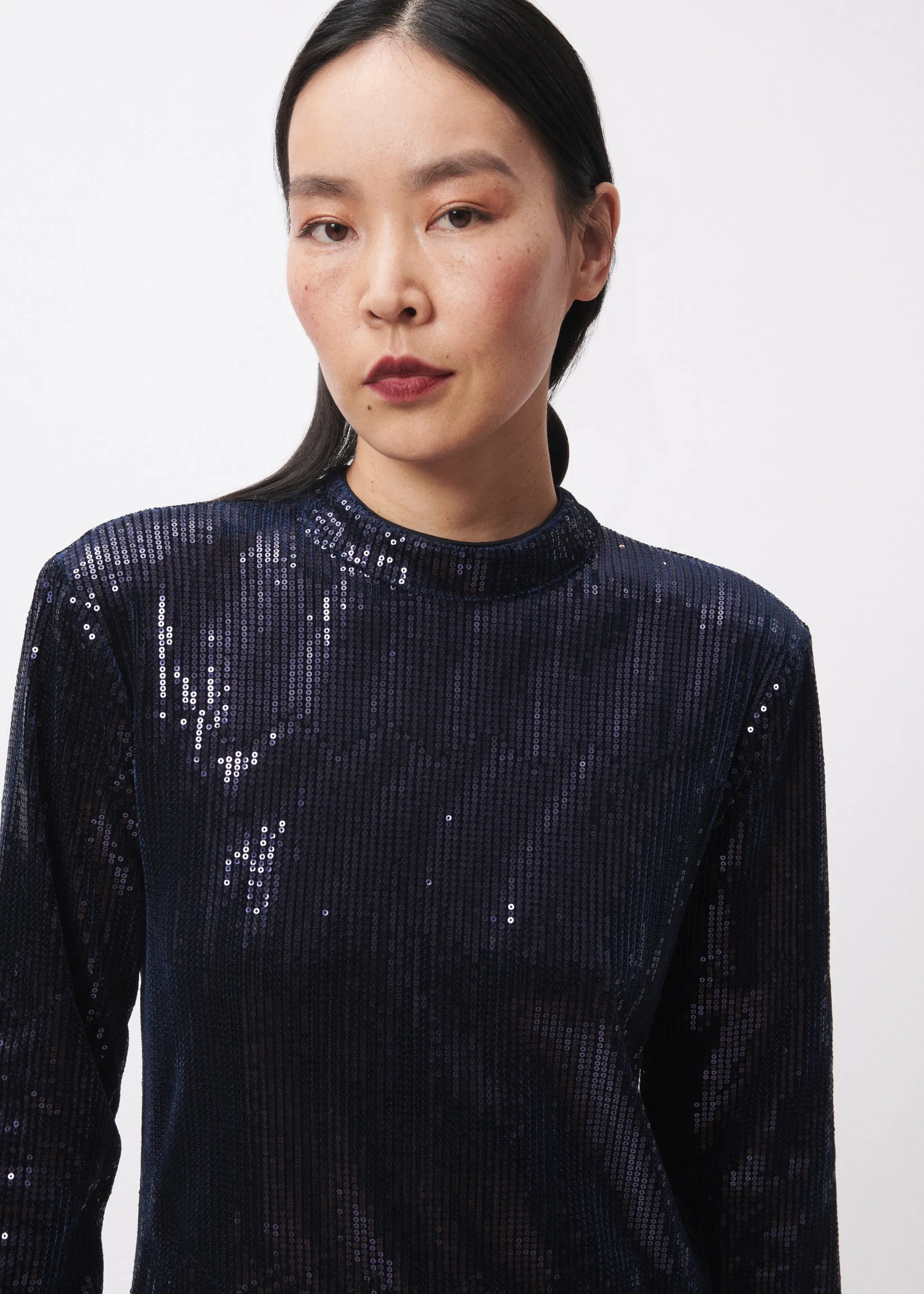 ROBE MADY BLEU MARINE sold by FRNCH product image thumbnail 3