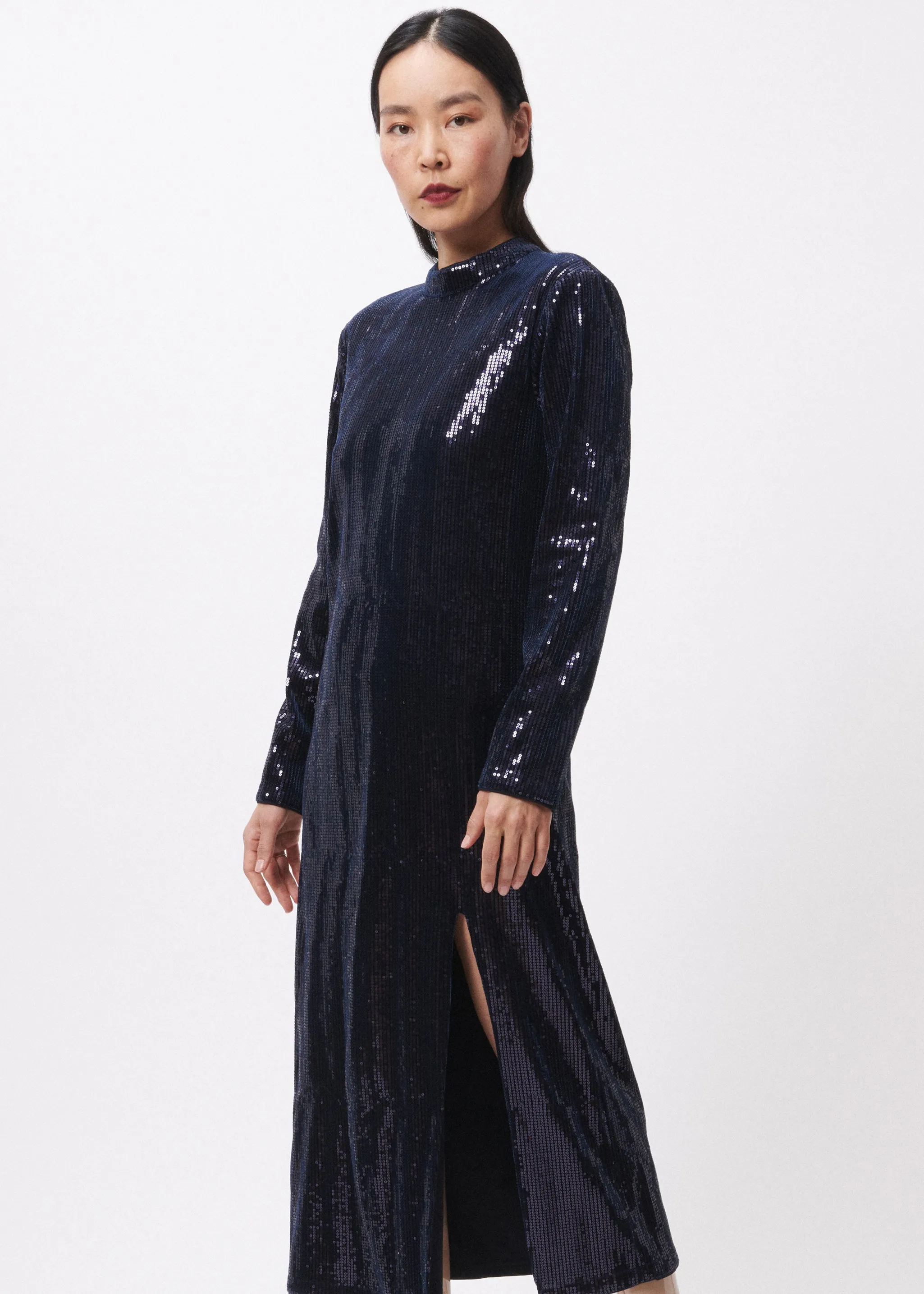 ROBE MADY BLEU MARINE sold by FRNCH product image thumbnail 2