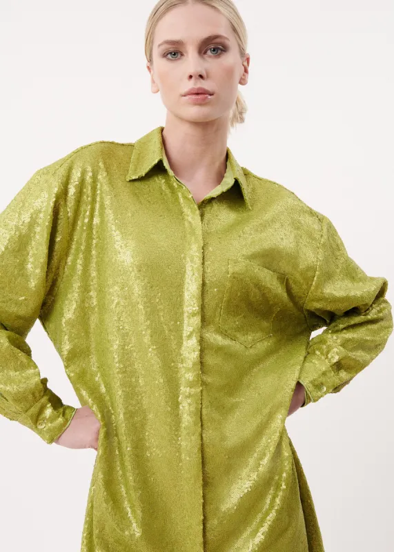 ROBE SKYE OLIVE sold by FRNCH