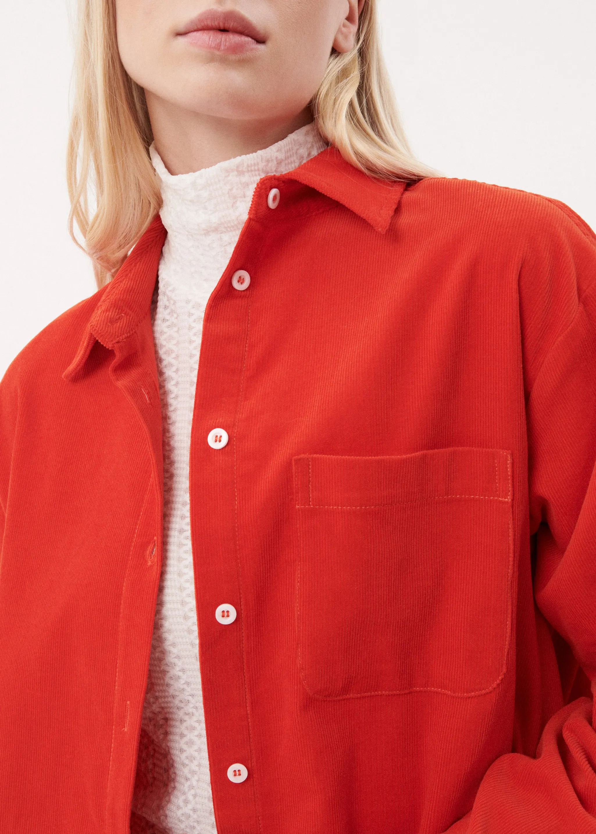 CHEMISE CARLA ROUGE sold by FRNCH