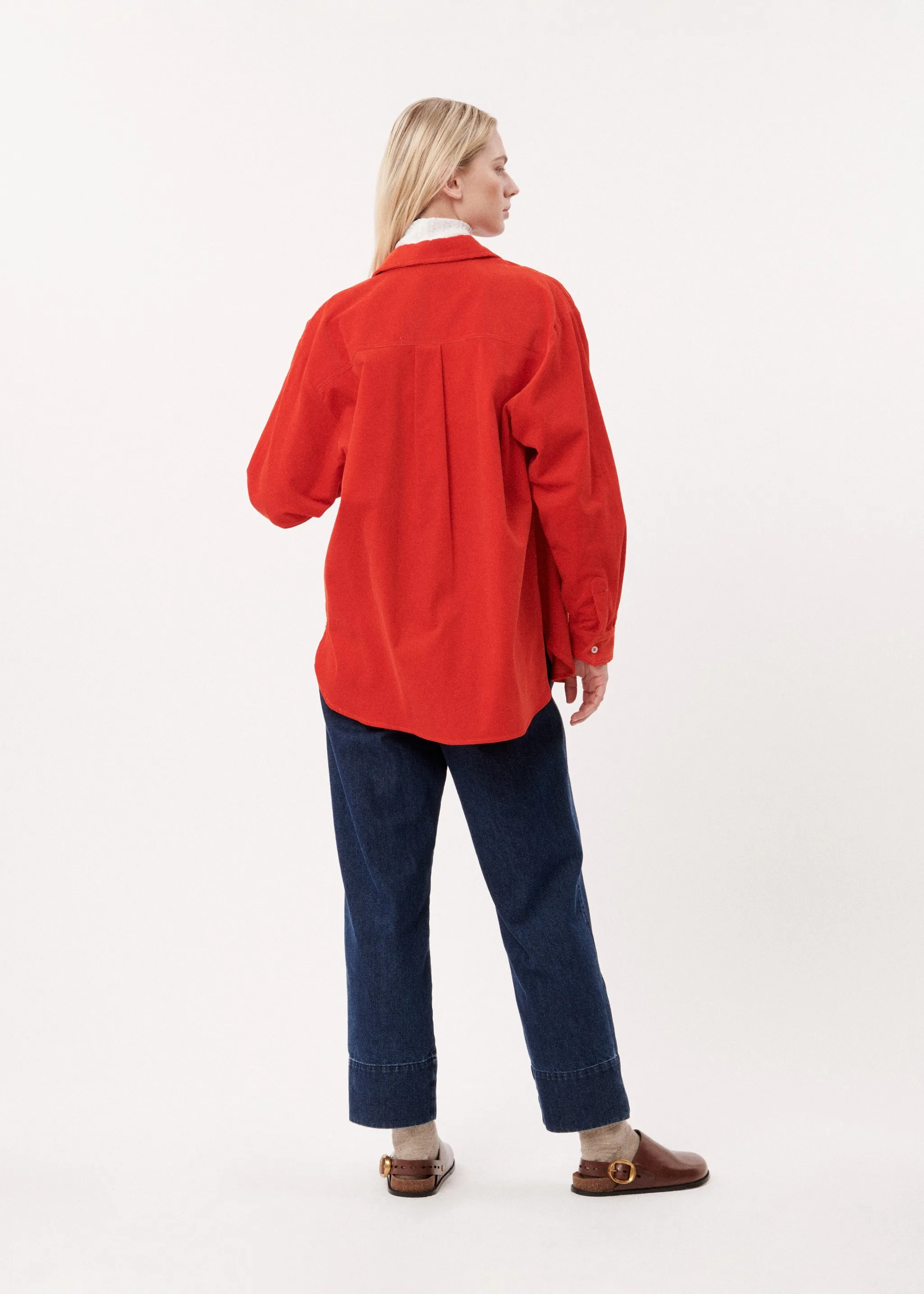 CHEMISE CARLA ROUGE sold by FRNCH product image thumbnail 4