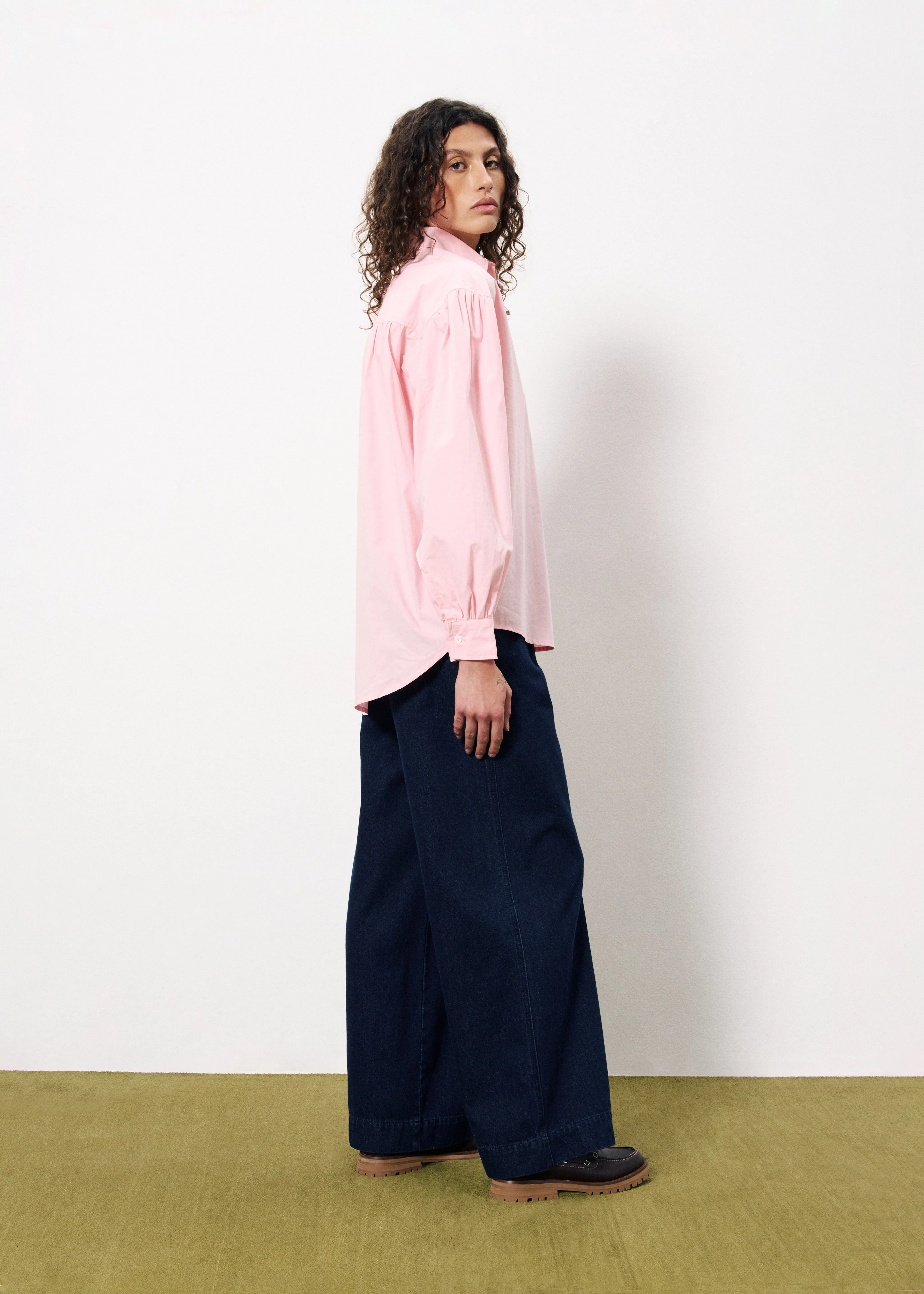 Chemise SABRA Rose pale sold by FRNCH product image thumbnail 4