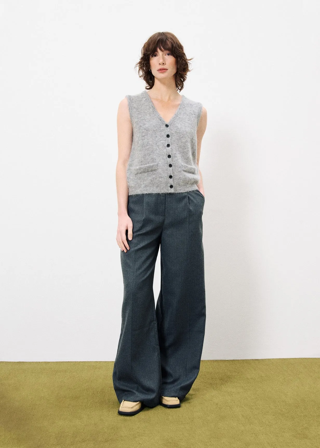 Cardigan MELIZA Gris sold by FRNCH