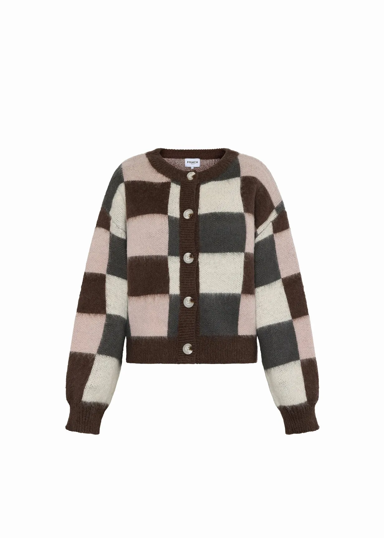 Cardigan MEGANE Chocolat sold by FRNCH product image thumbnail 5