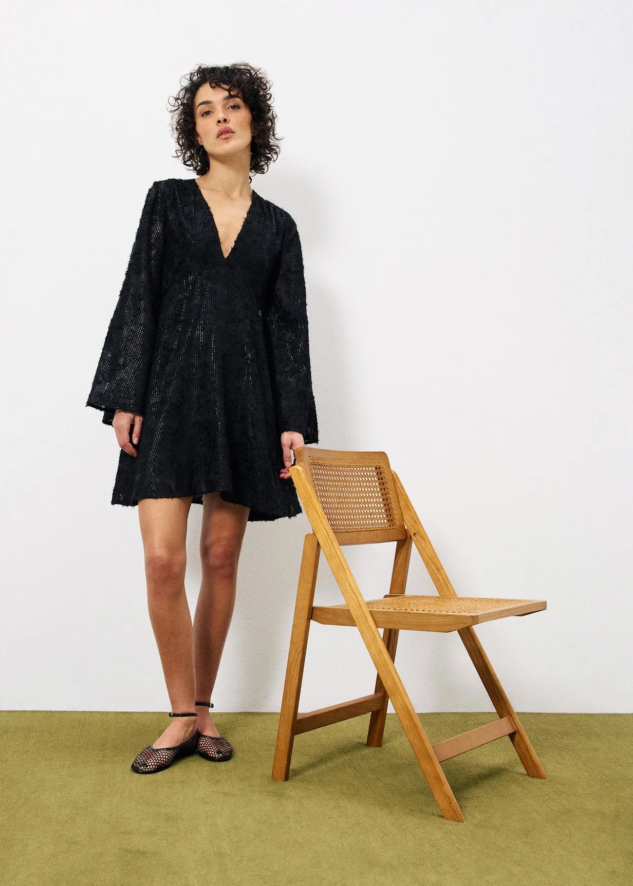 Robe ADELYS Noir sold by FRNCH