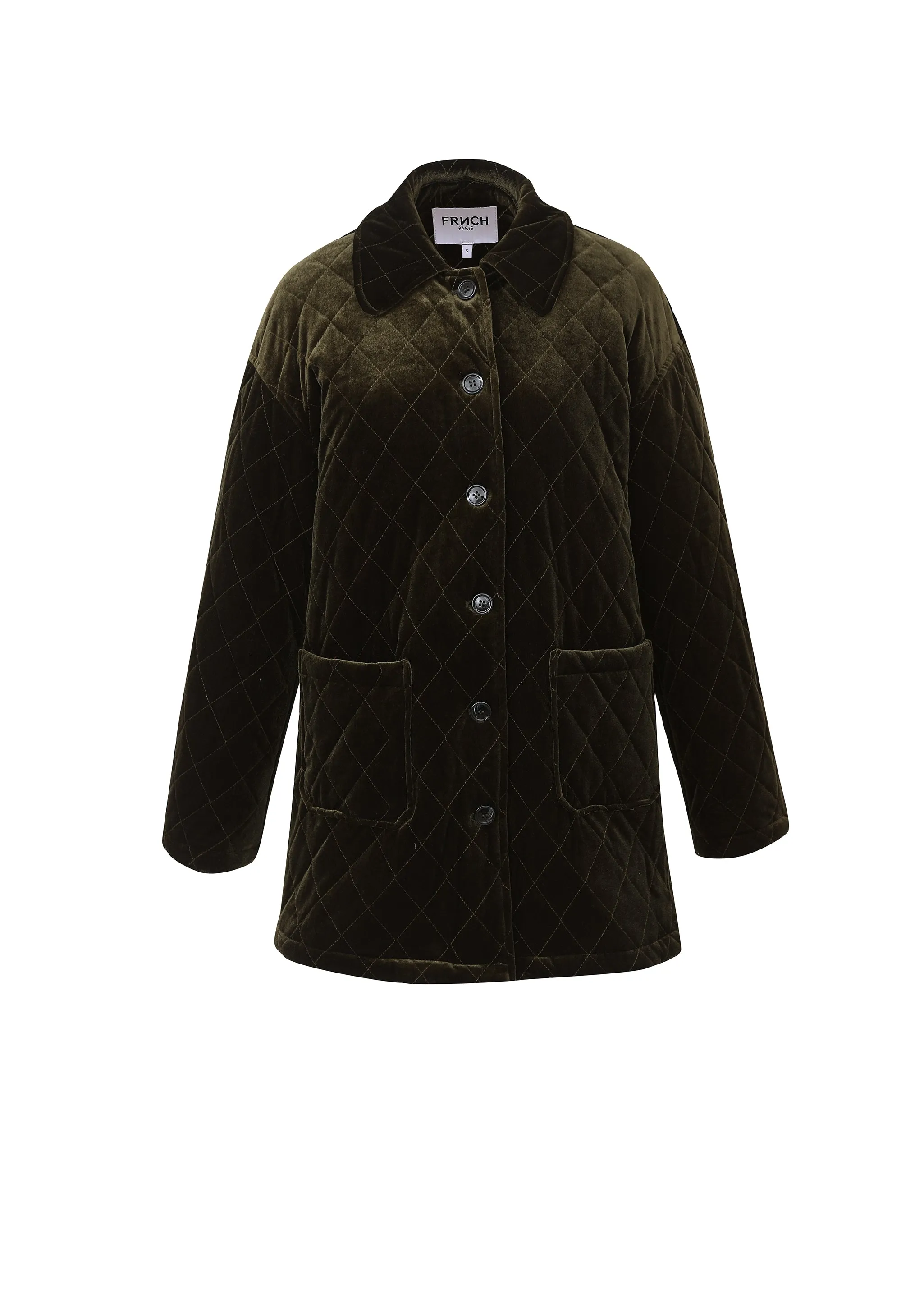 MANTEAU LAIA KAKI sold by FRNCH