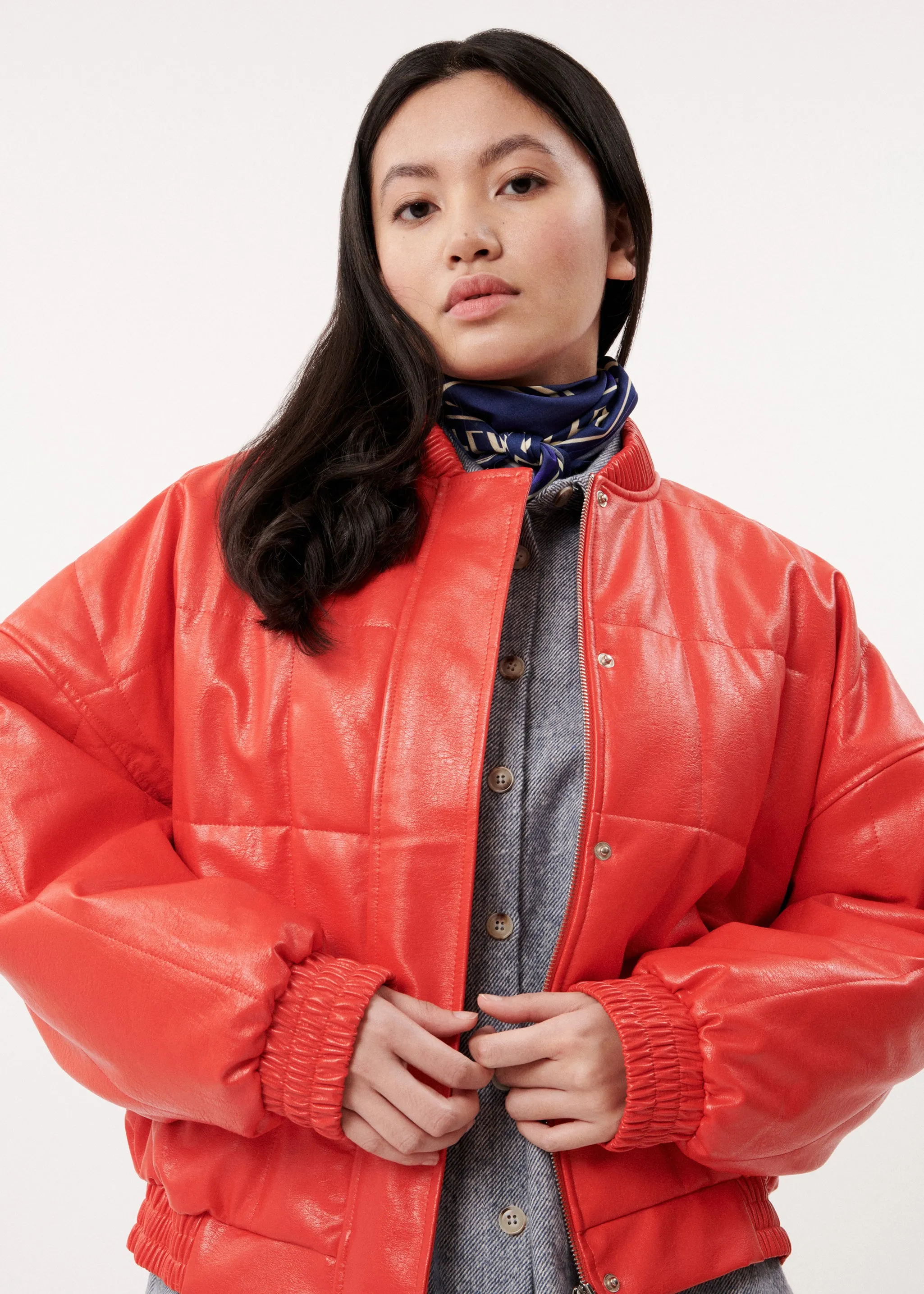 MANTEAU RITA ROUGE sold by FRNCH product image thumbnail 3