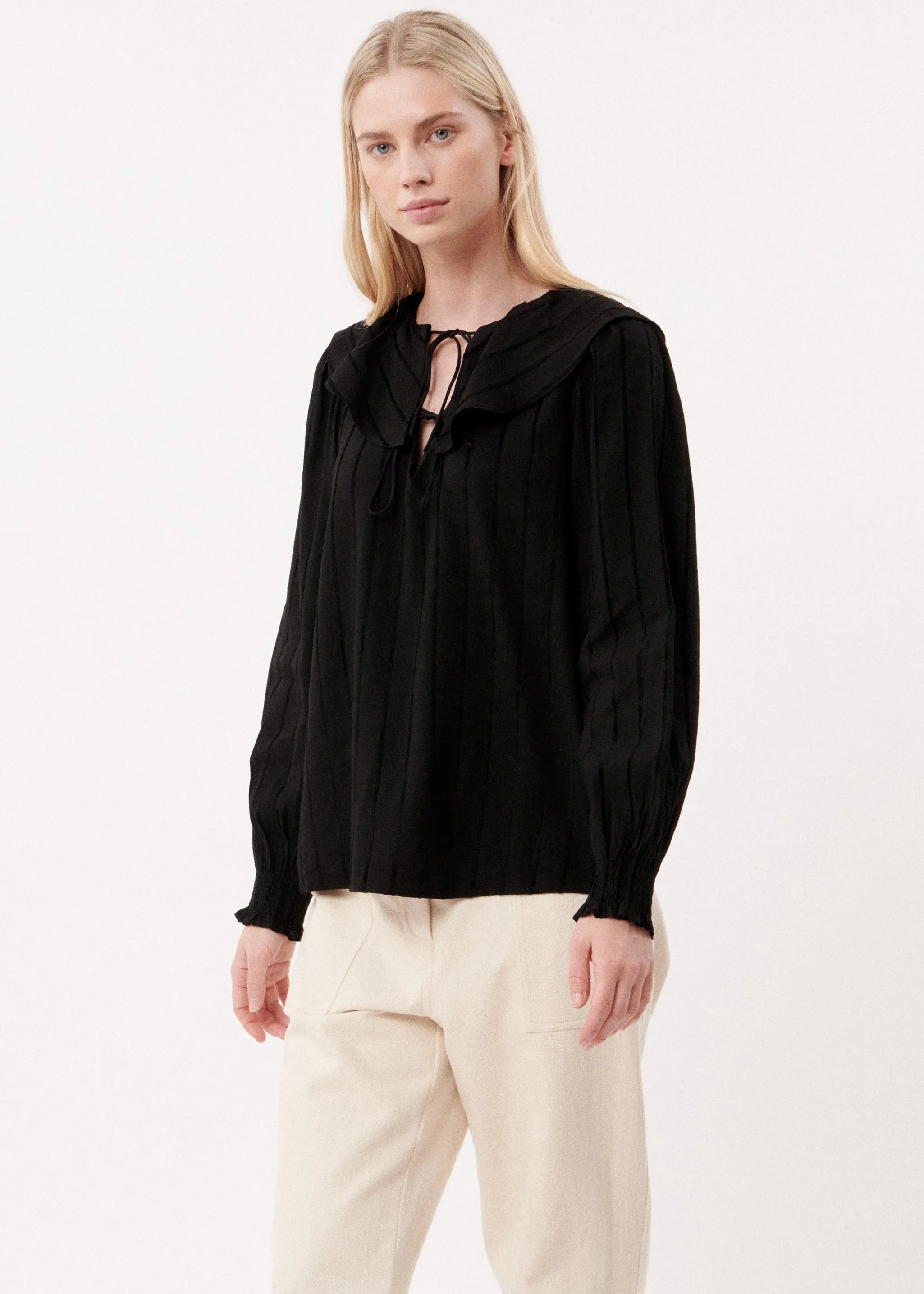 BLOUSE YEL NOIR sold by FRNCH product image thumbnail 2