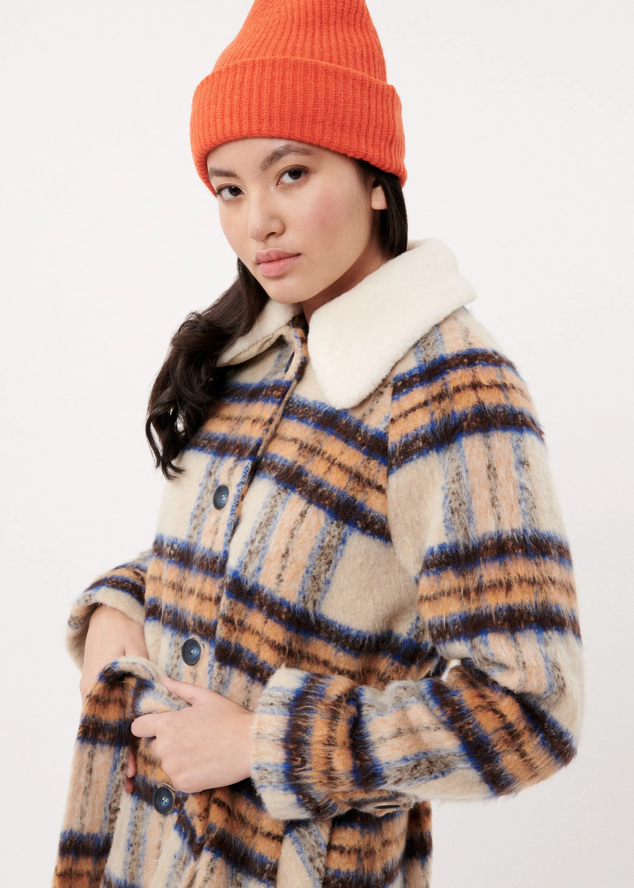 MANTEAU CHARLINE BEIGE sold by FRNCH product image thumbnail 3