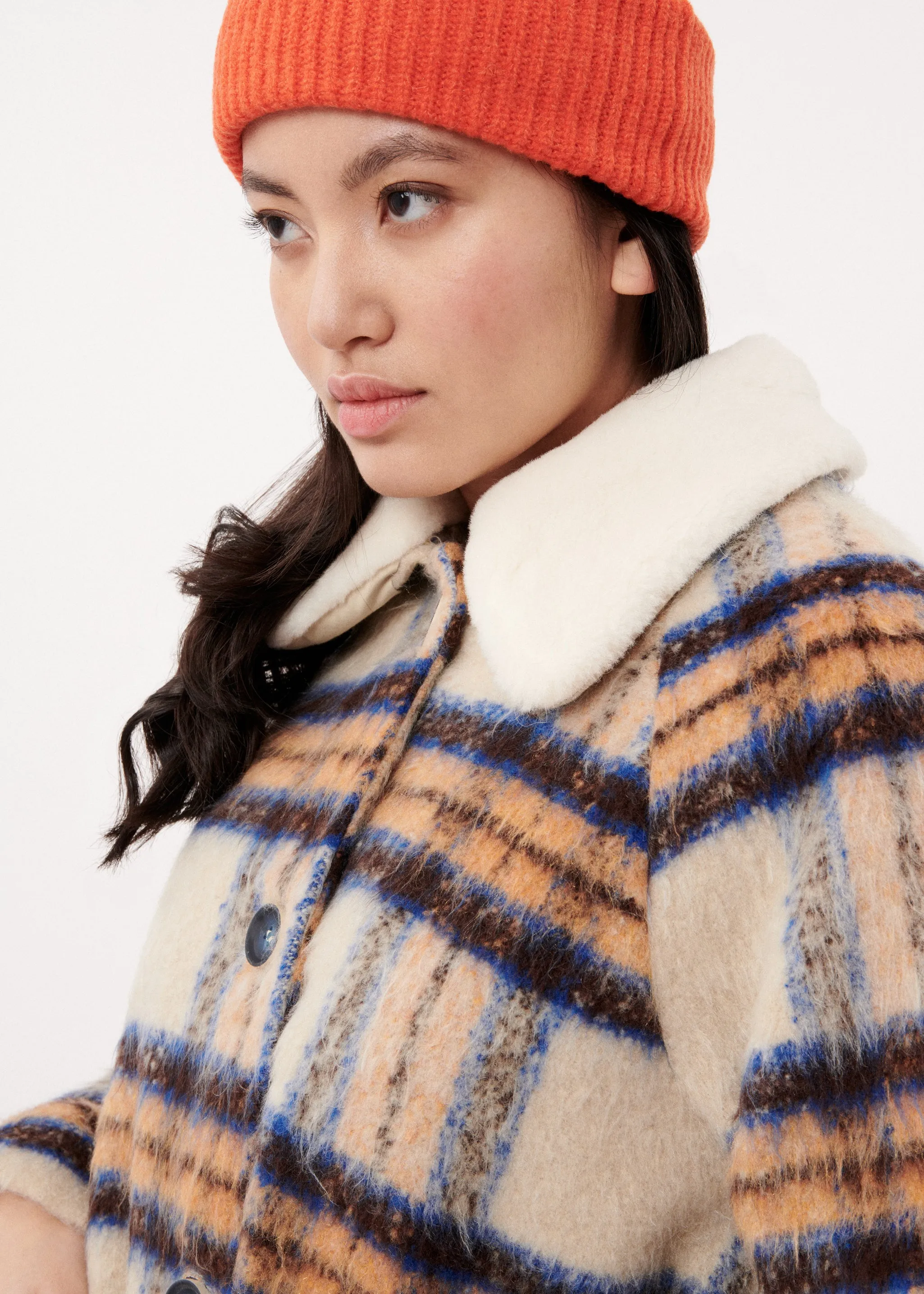 MANTEAU CHARLINE BEIGE sold by FRNCH product image thumbnail 4