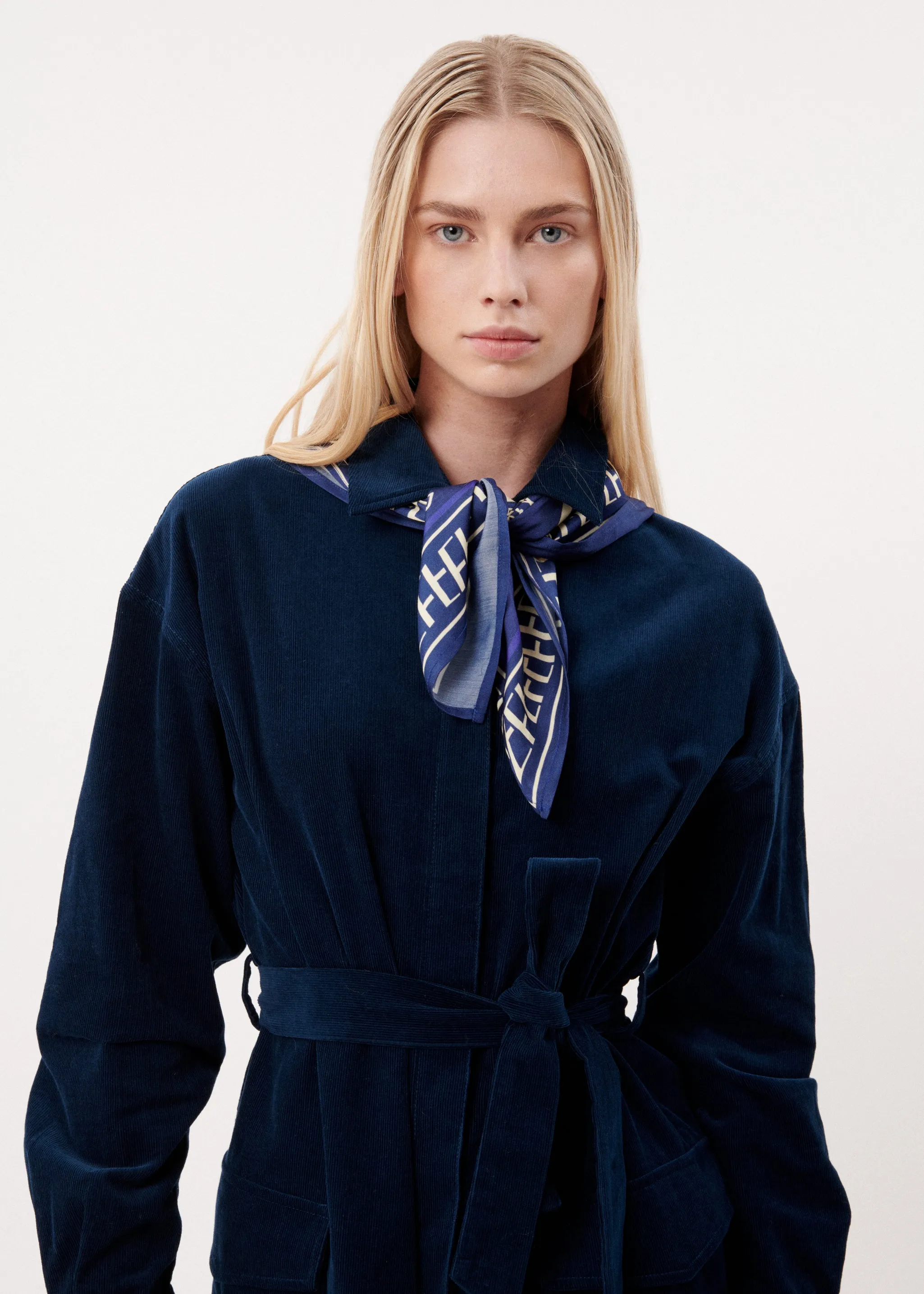 ROBE AIKO BLEU MARINE sold by FRNCH product image thumbnail 3