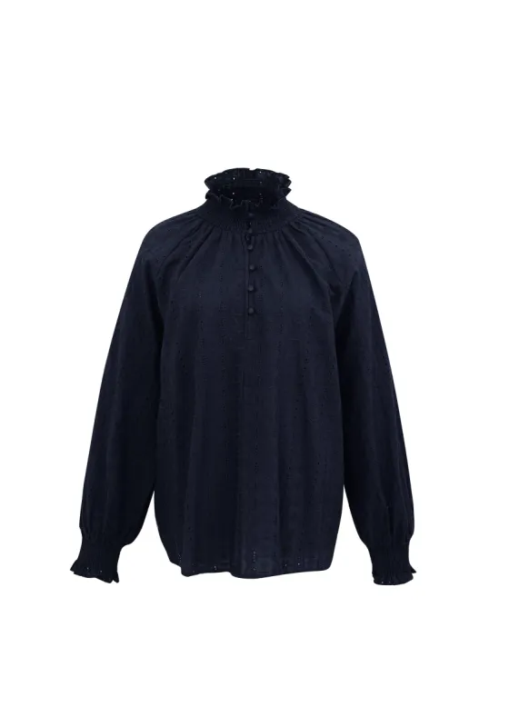 BLOUSE BLANCA BLEU MARINE sold by FRNCH