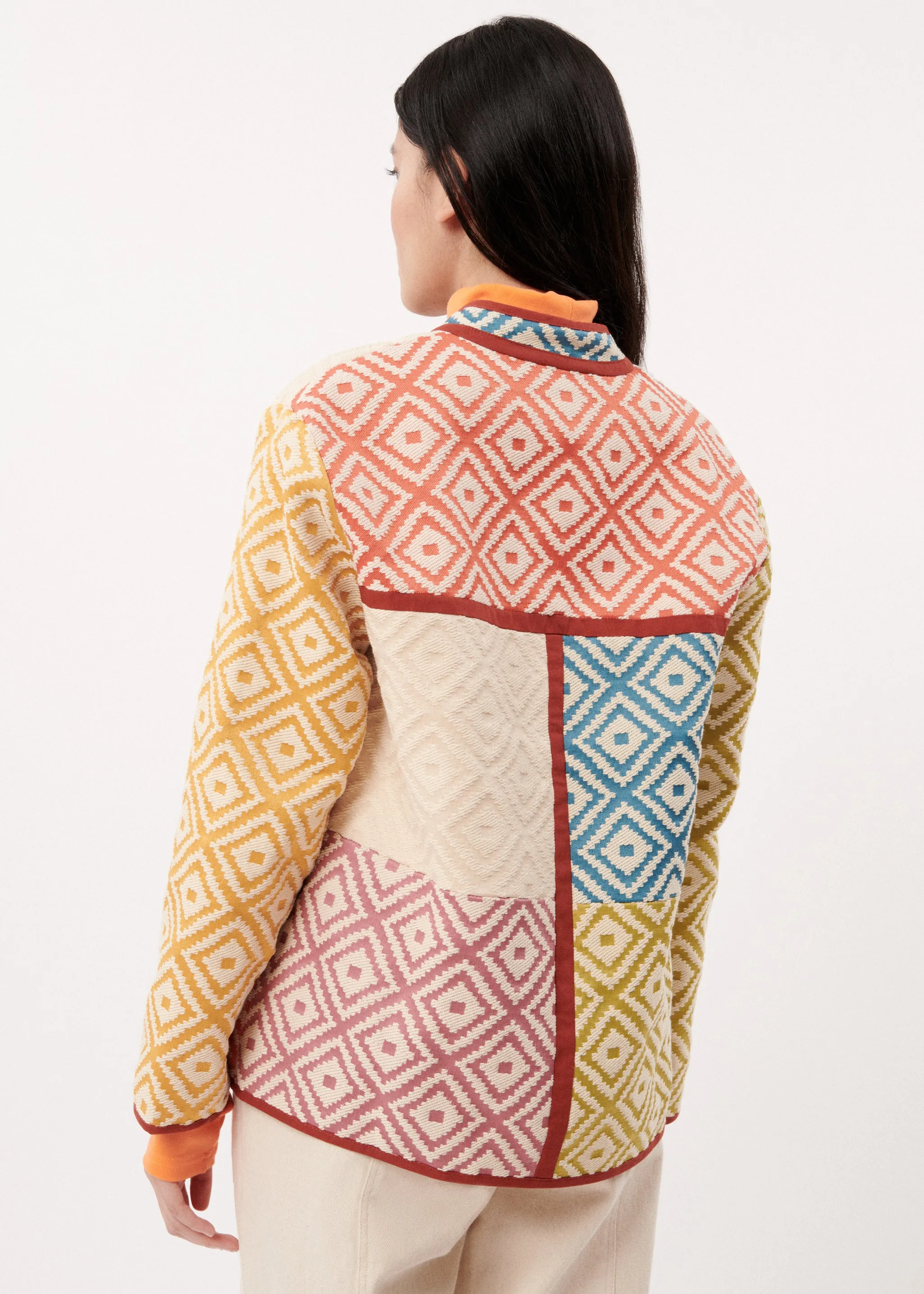 BLOUSON MARINE MULTICOLORE sold by FRNCH product image thumbnail 4