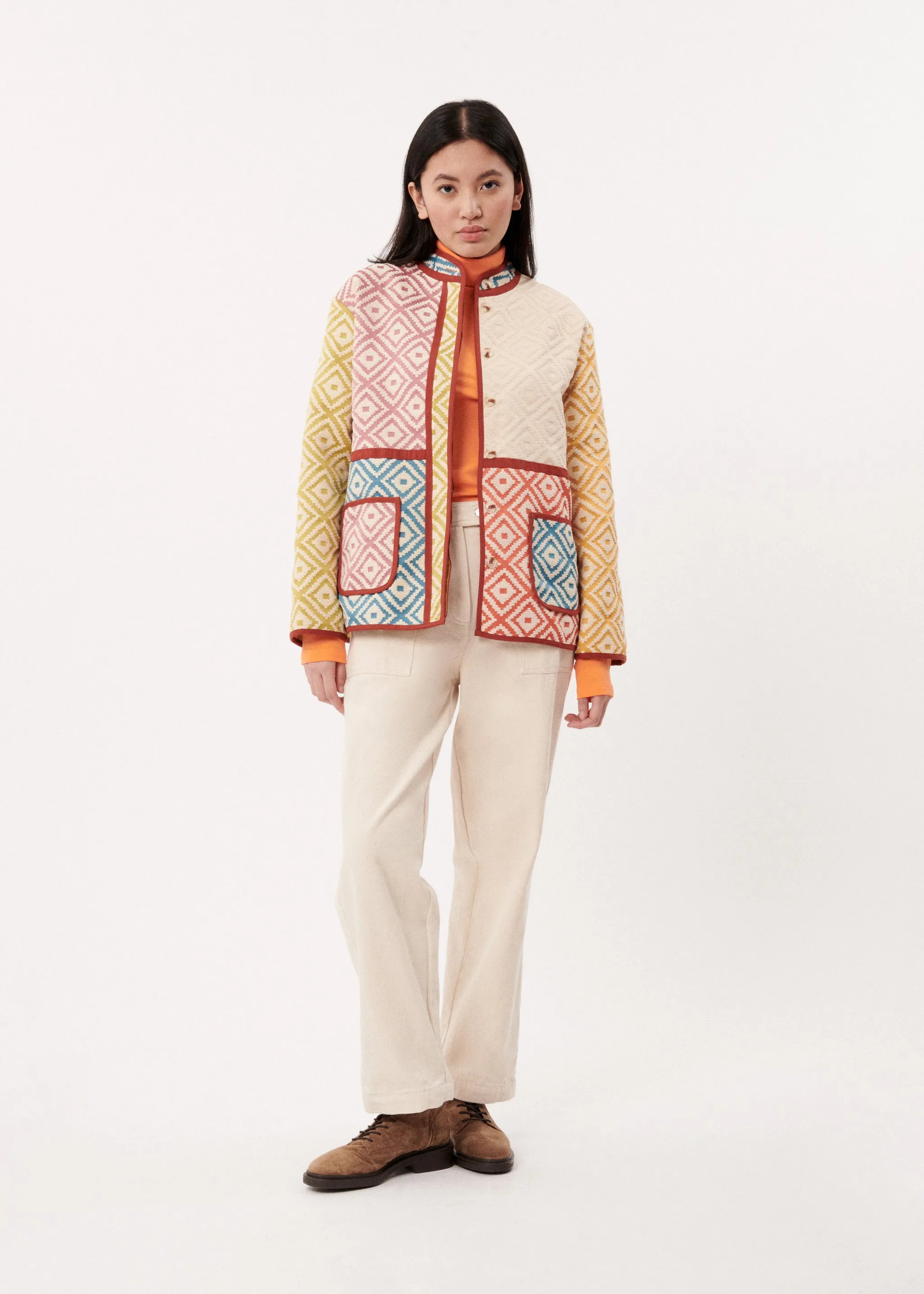 BLOUSON MARINE MULTICOLORE sold by FRNCH product image thumbnail 2