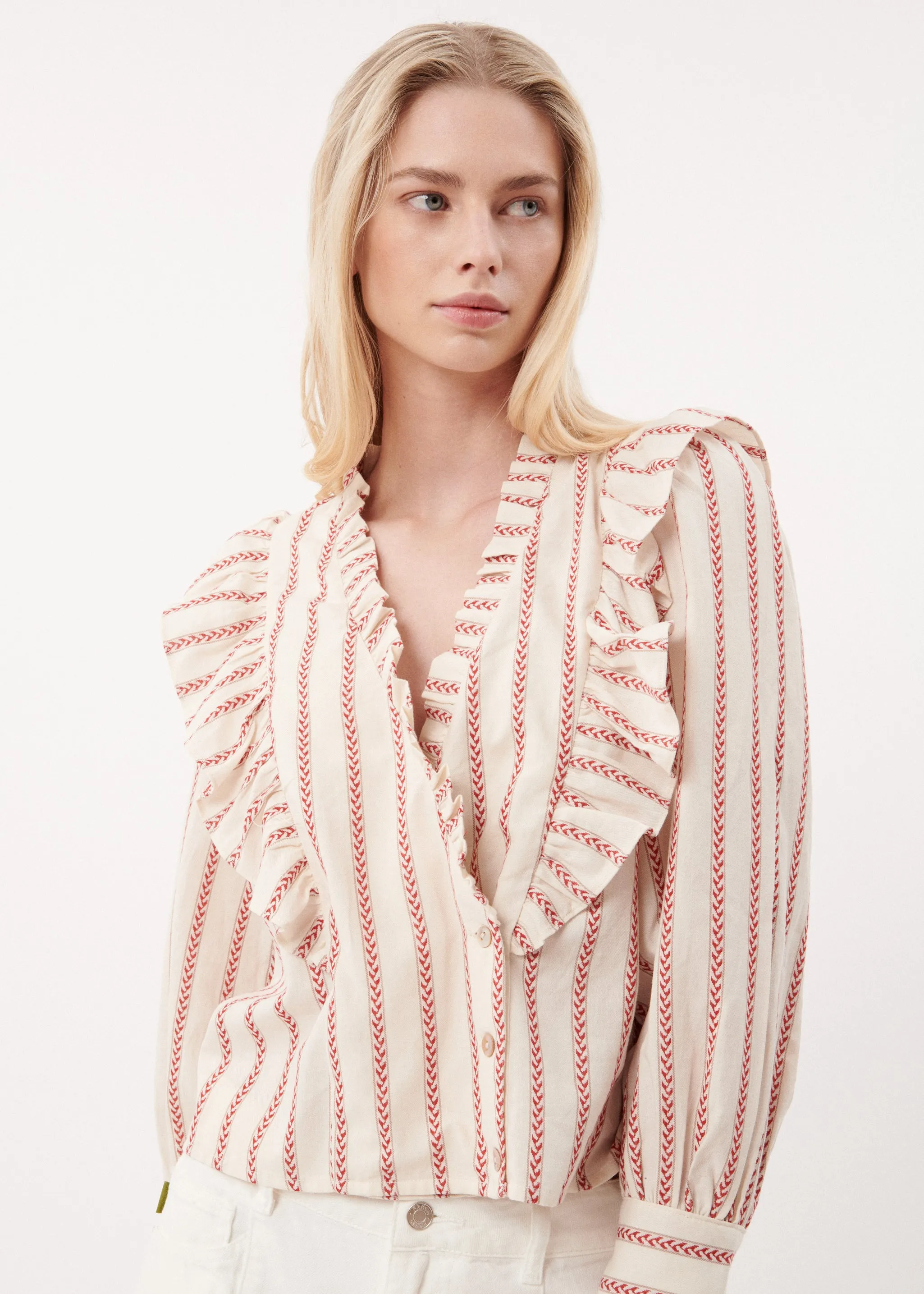 BLOUSE TAYA CREME sold by FRNCH