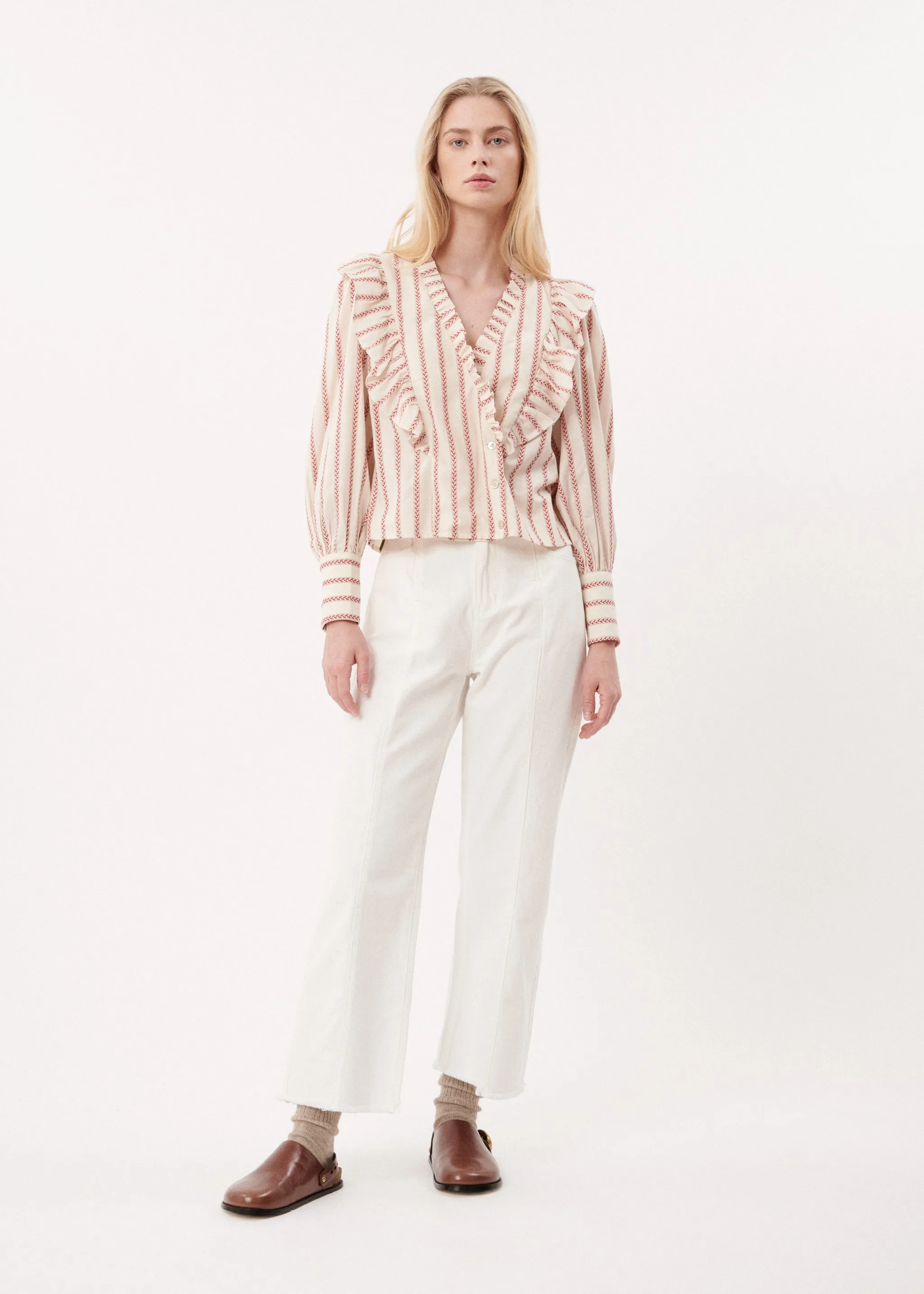 BLOUSE TAYA CREME sold by FRNCH product image thumbnail 2