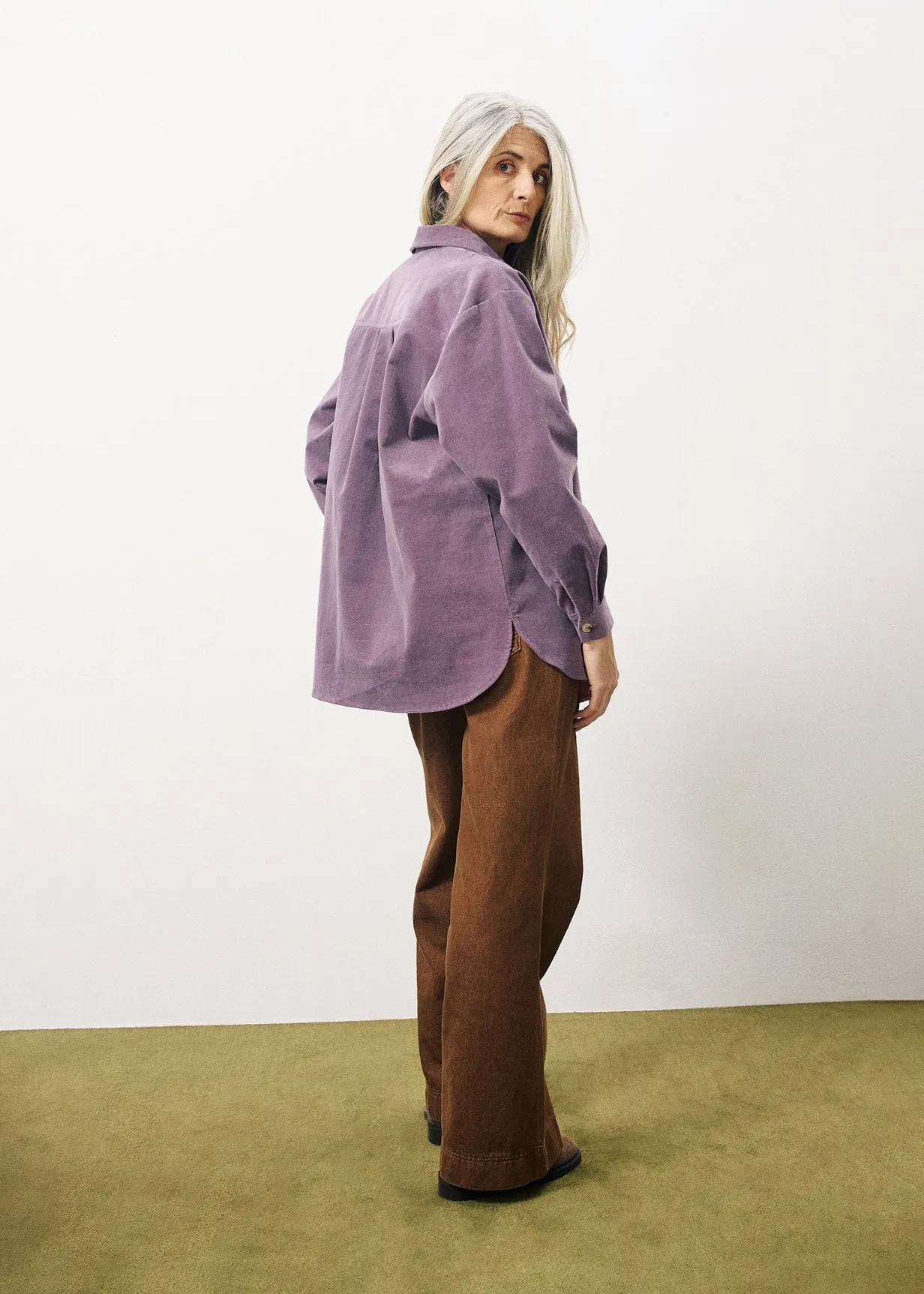 Chemise CARLA Lilas sold by FRNCH product image thumbnail 2