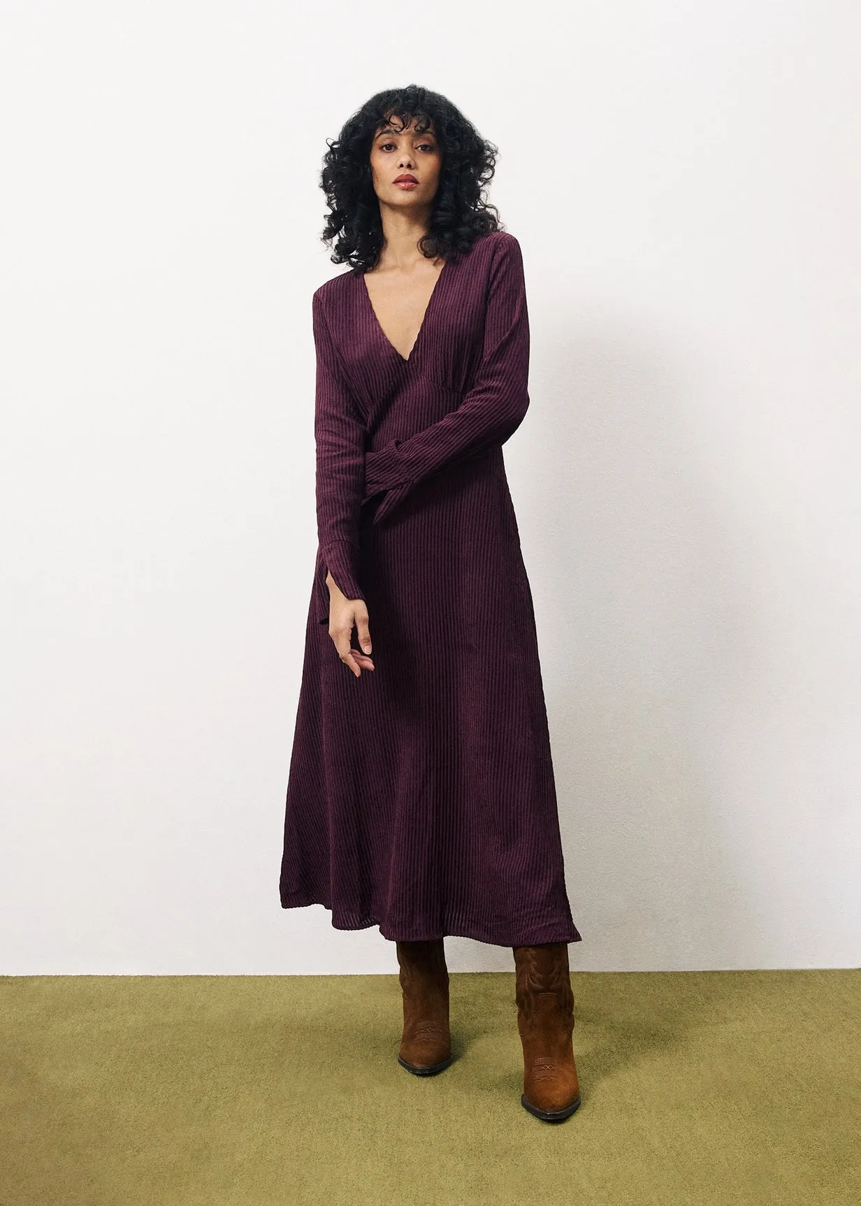 Robe LISNA Bordeaux sold by FRNCH product image thumbnail 2