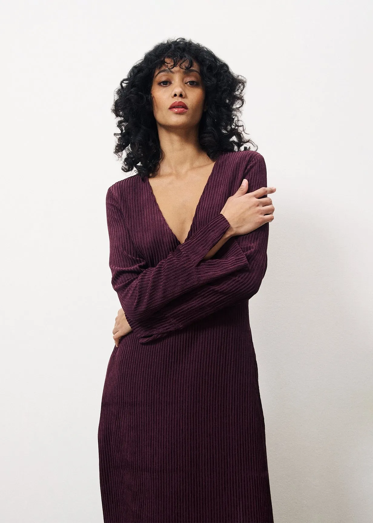 Robe LISNA Bordeaux sold by FRNCH product image thumbnail 5