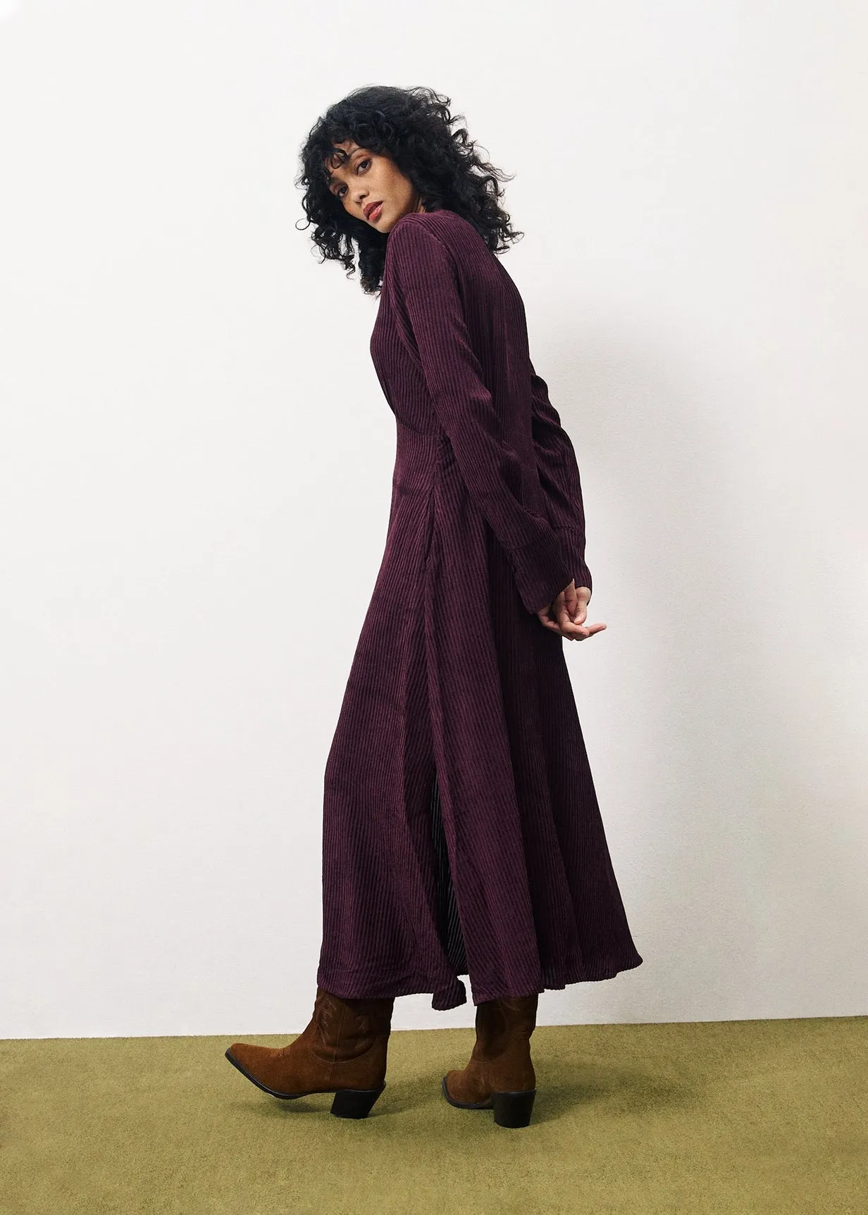 Robe LISNA Bordeaux sold by FRNCH product image thumbnail 4