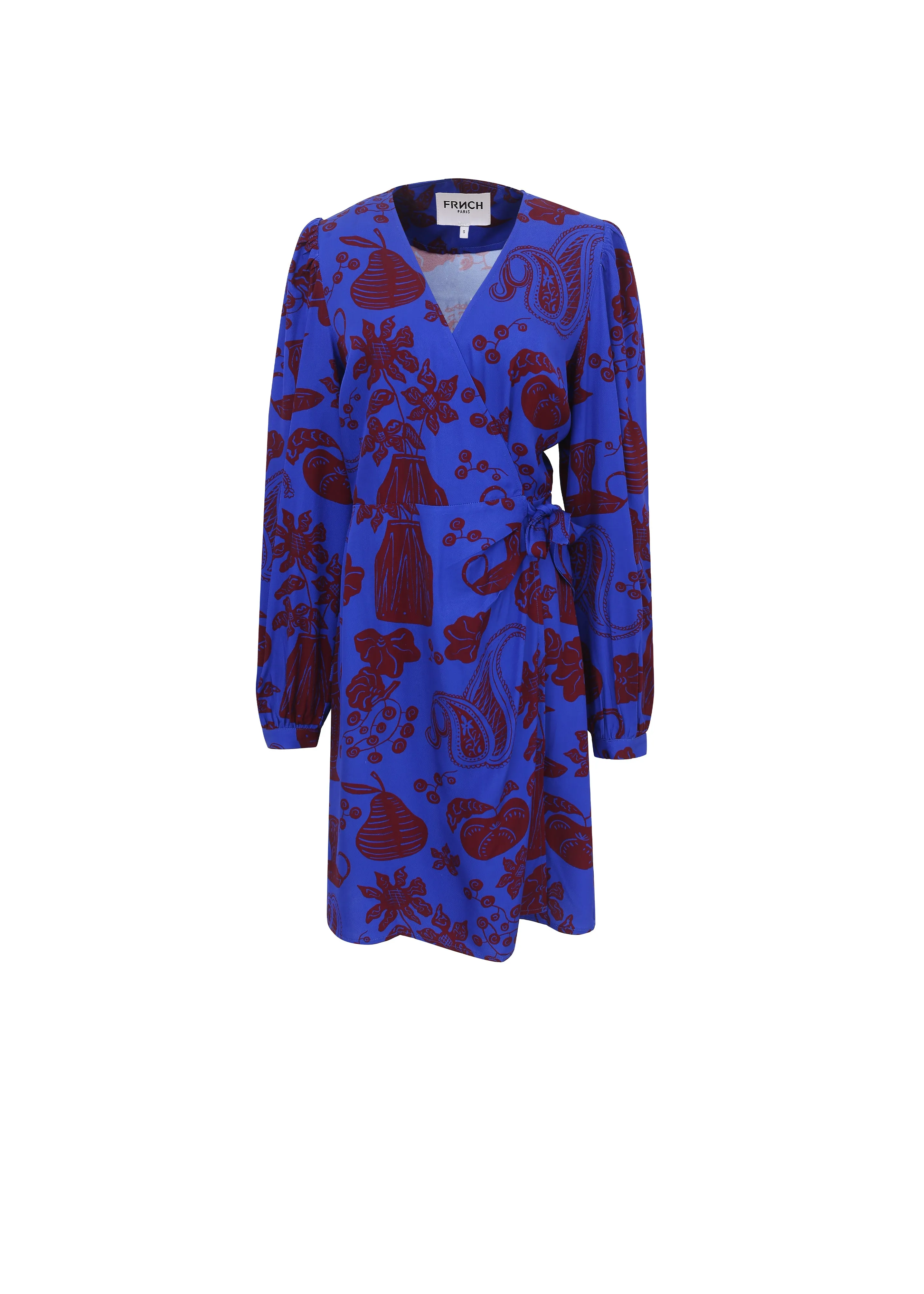 Robe BAKHTA Flora blue sold by FRNCH product image thumbnail 4