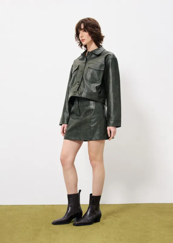 Veste CALIXA Kaki sold by FRNCH