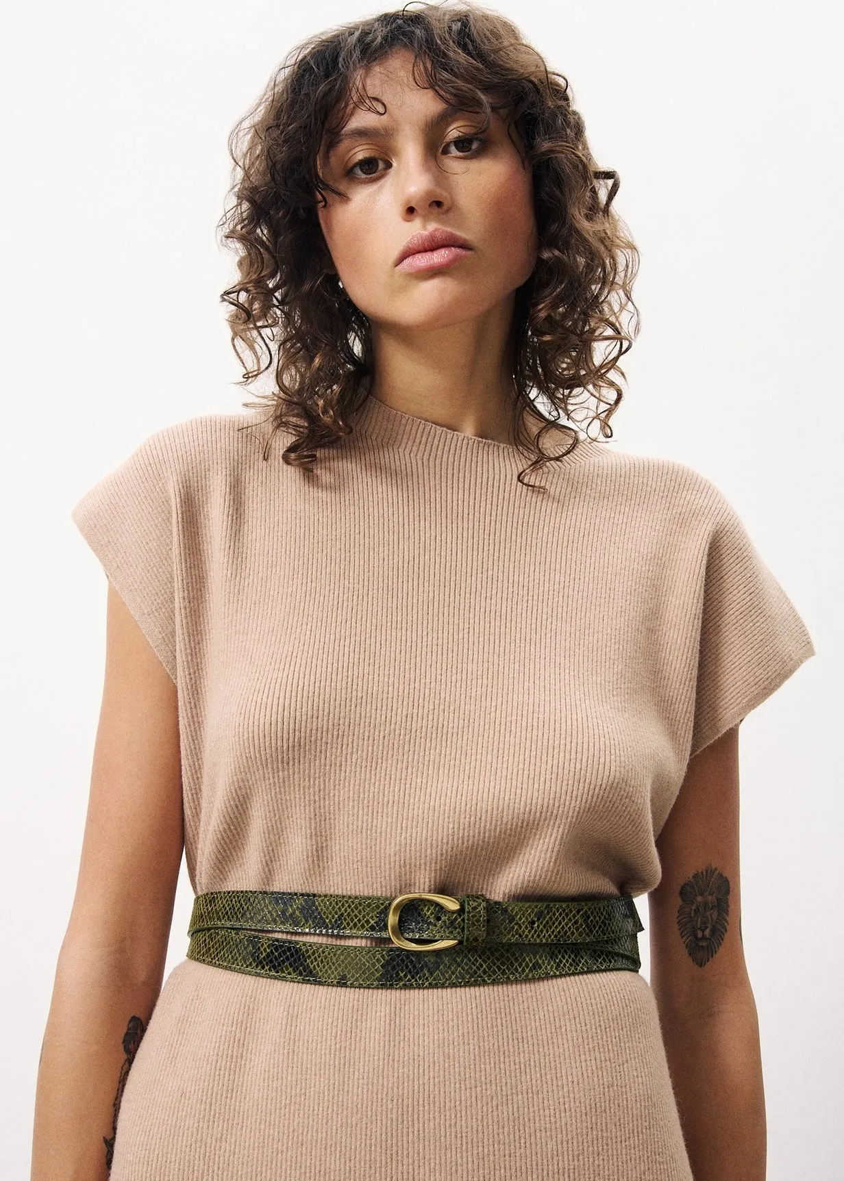 Robe NORANE Camel sold by FRNCH product image thumbnail 2