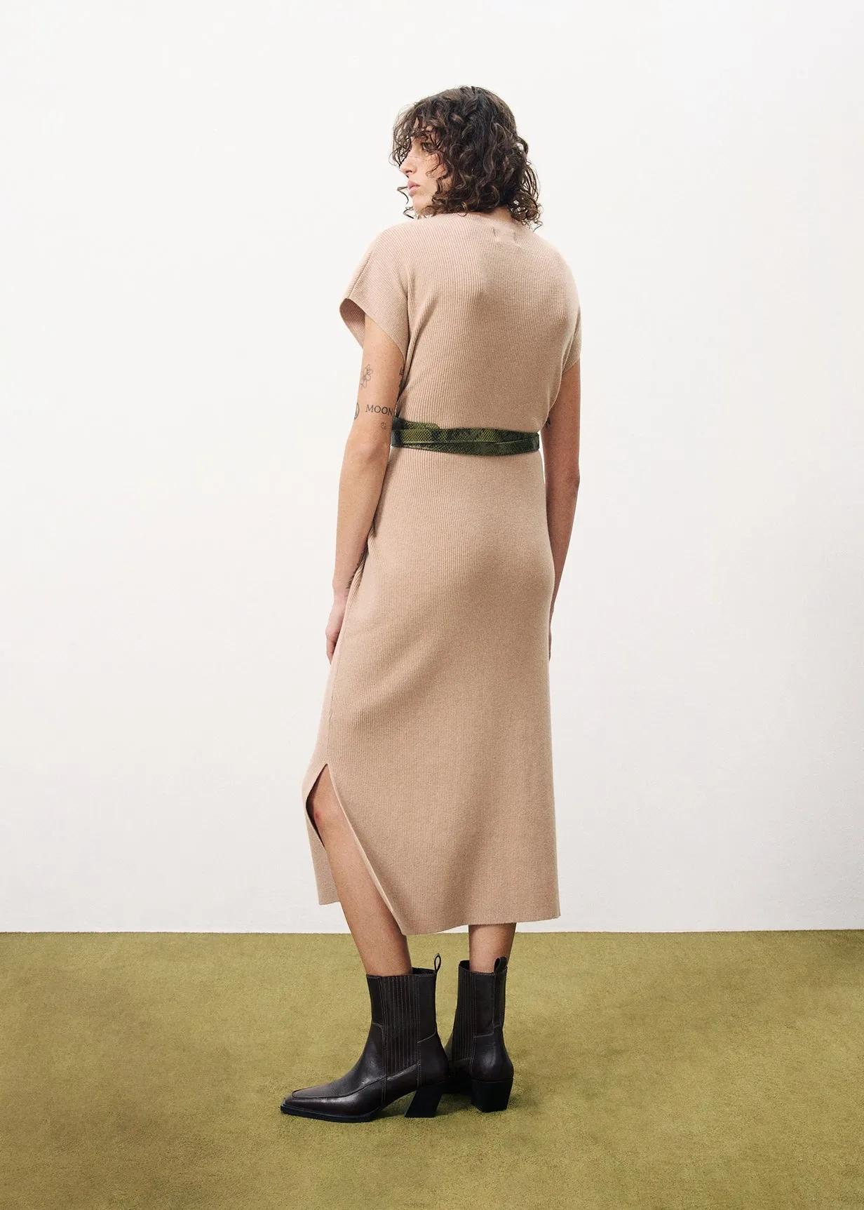 Robe NORANE Camel sold by FRNCH product image thumbnail 3