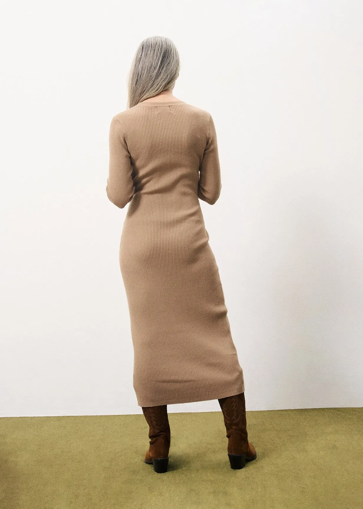 Robe MARGAUX Camel sold by FRNCH product image thumbnail 3