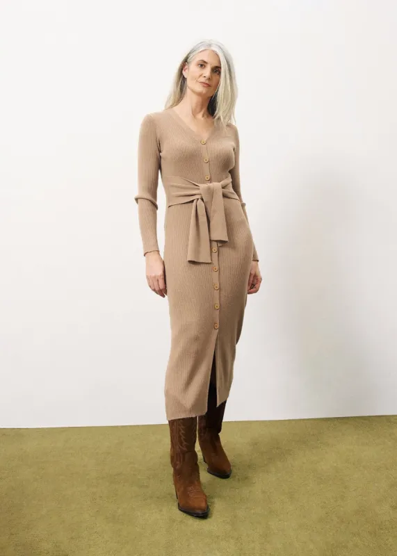 Robe MARGAUX Camel sold by FRNCH