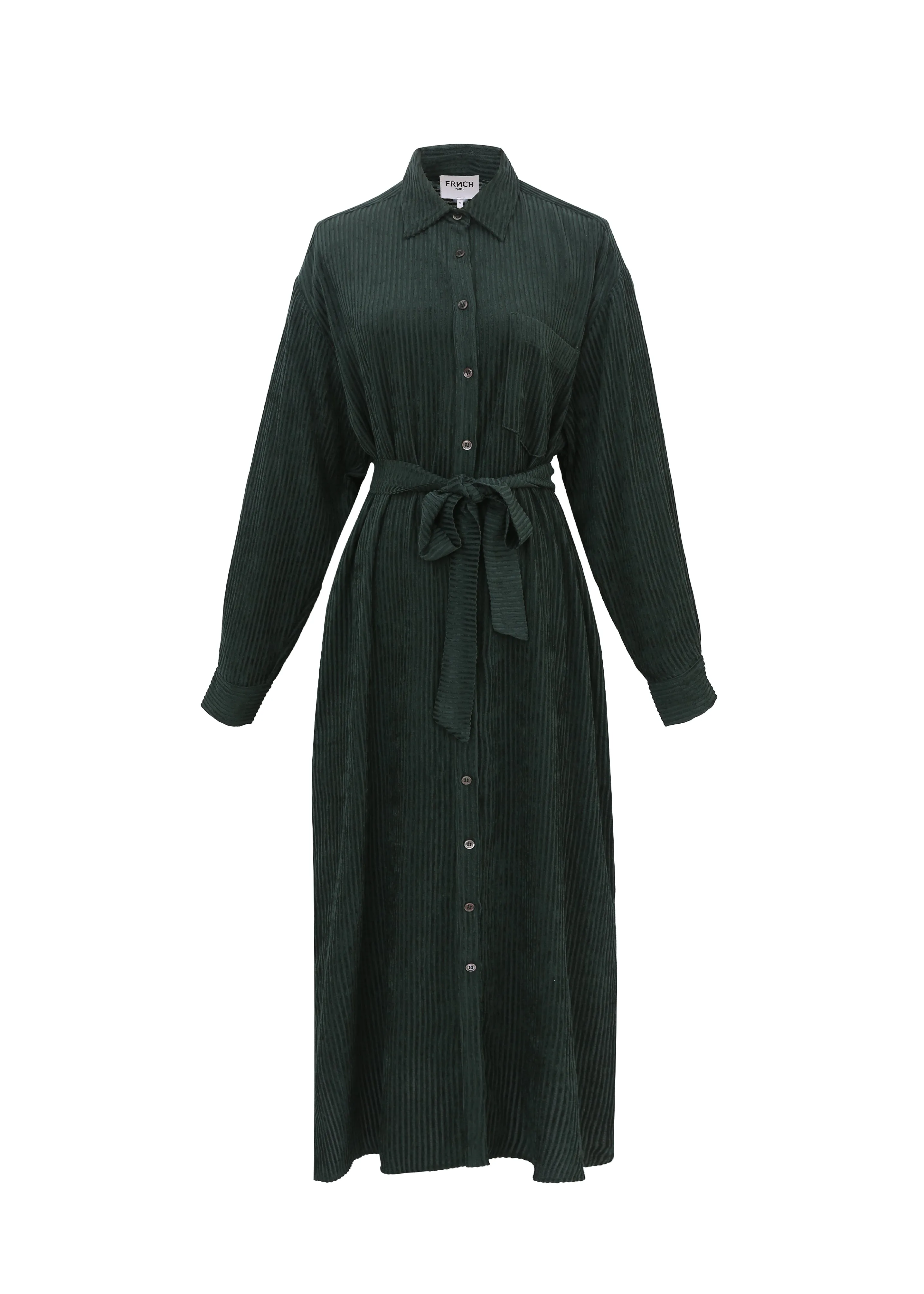 Robe CLORIS Vert foret sold by FRNCH product image thumbnail 5